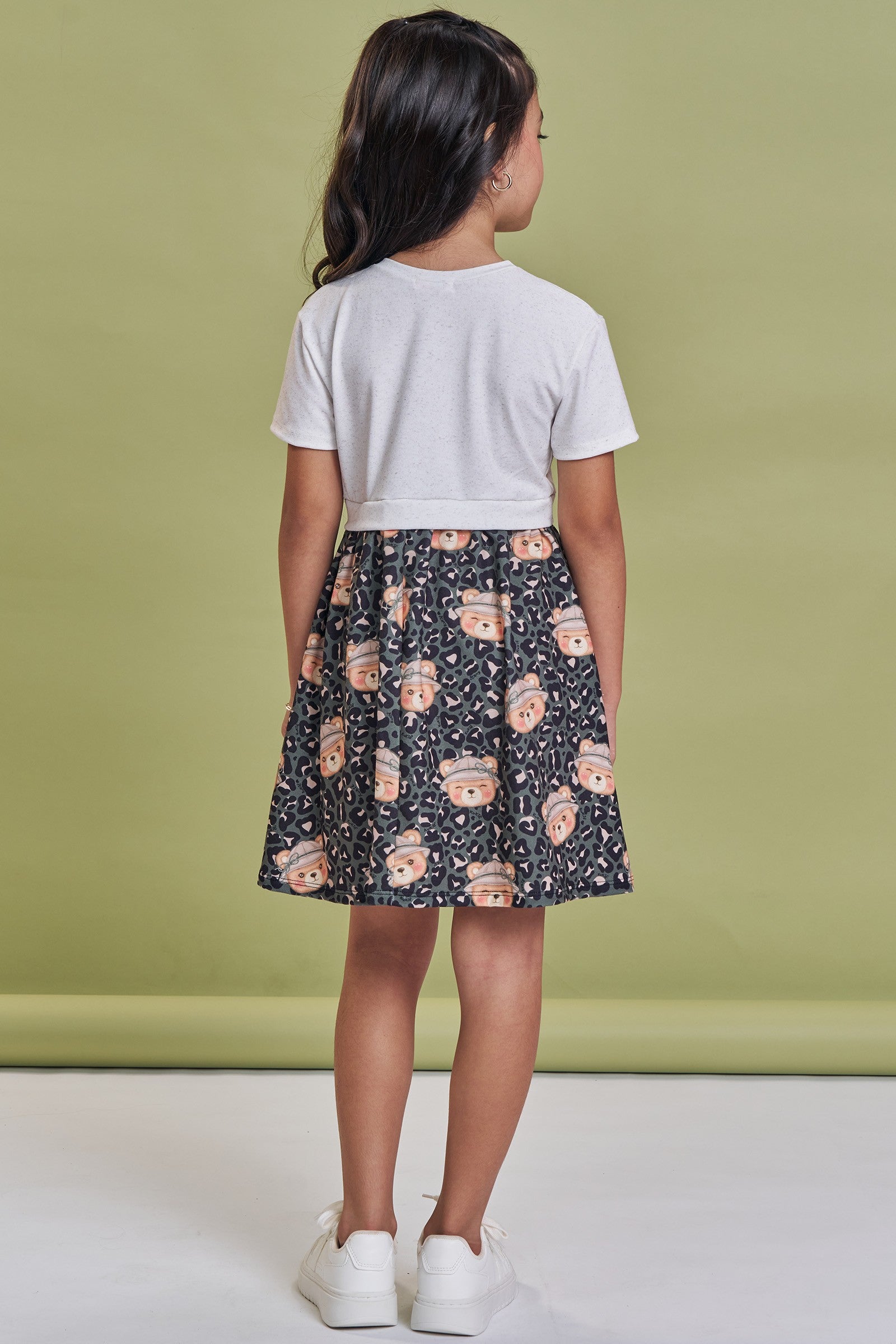 Vestido em Malha Power 93945 Kukiê Infantil Menina