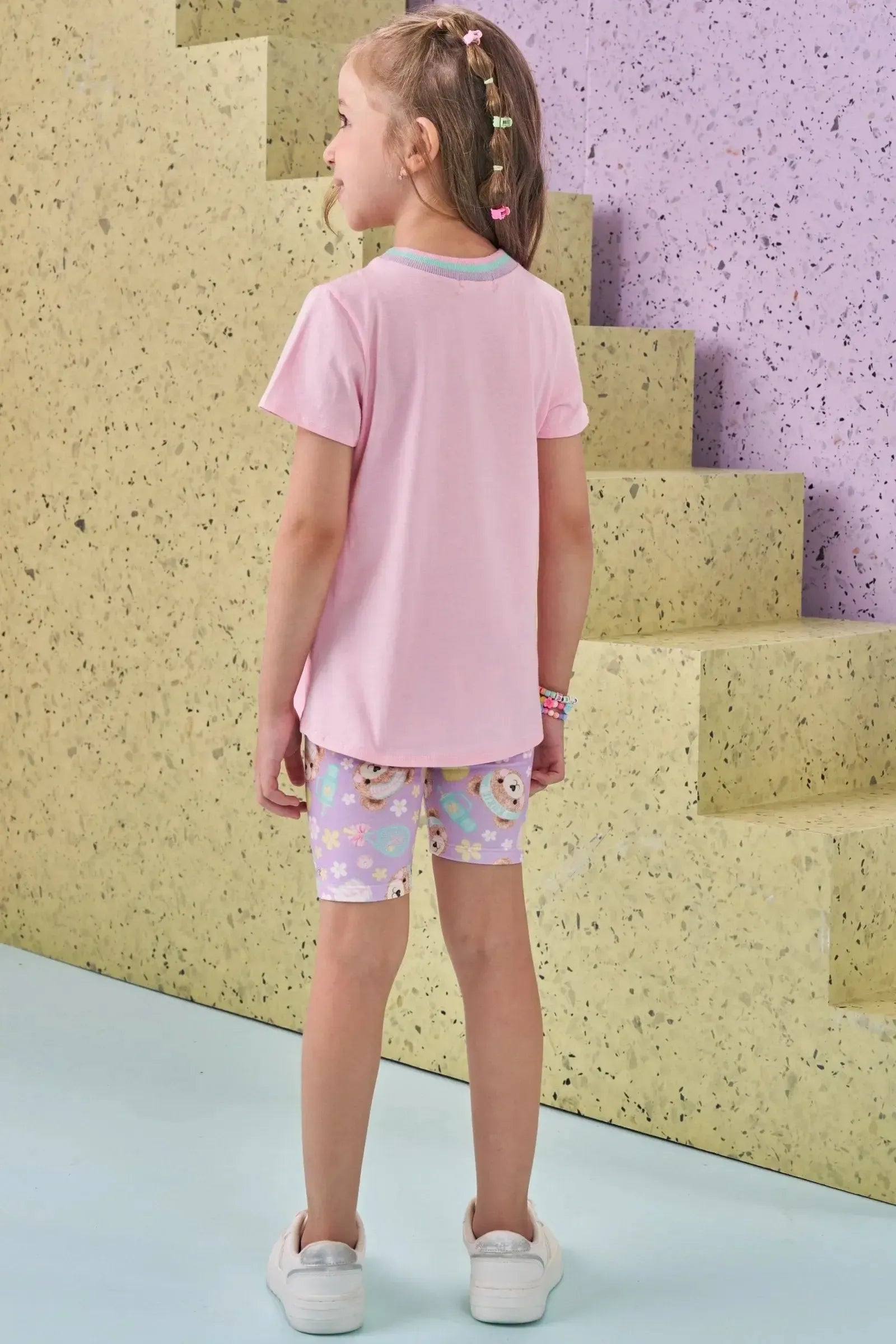 Biker em Molecotton 88641 Kukiê Infantil Menina