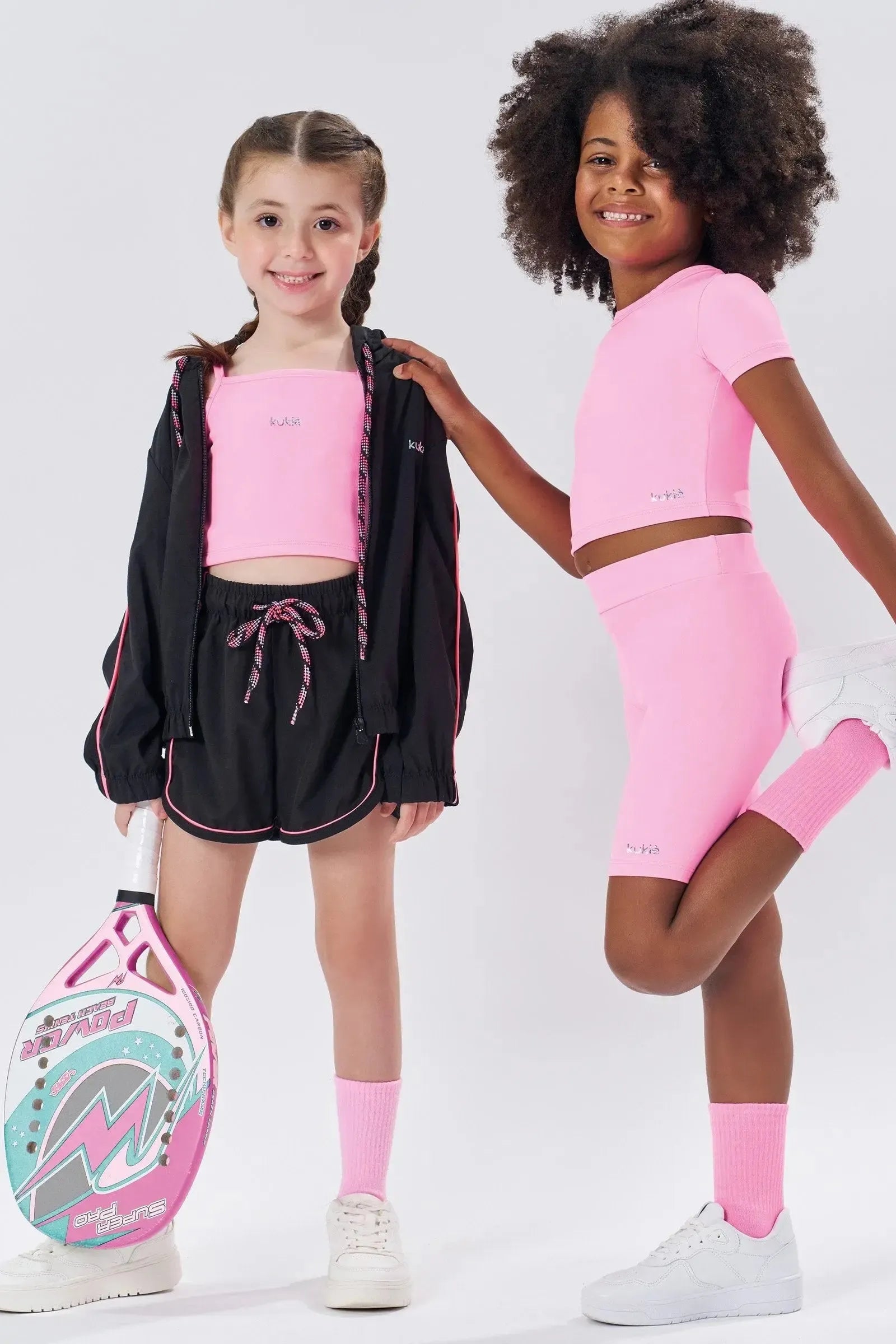 Biker em Poliamida 86753 Kukiê Infantil Menina