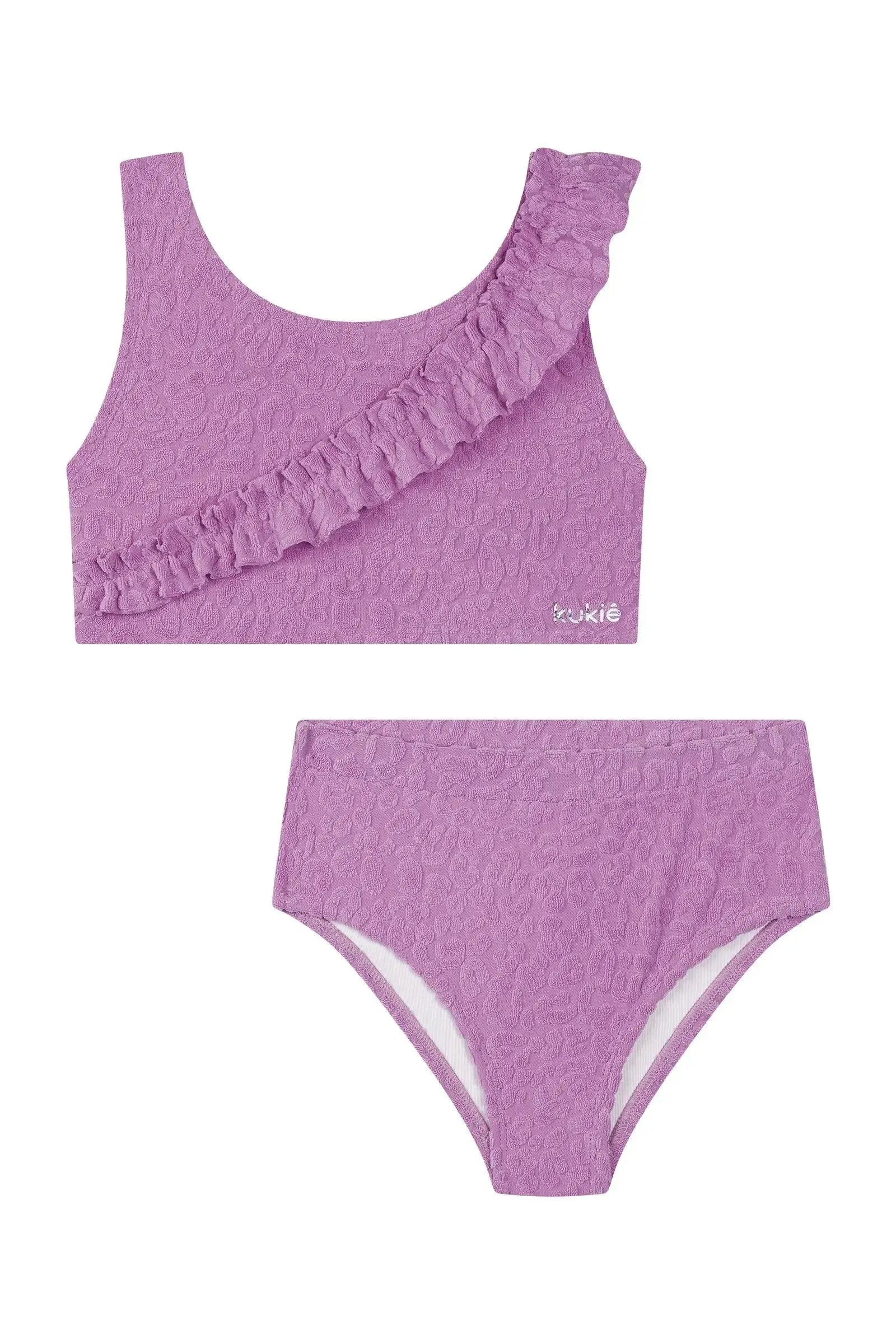 Biquíni em Malha Atoalhada 89026 Kukiê Infantil Menina