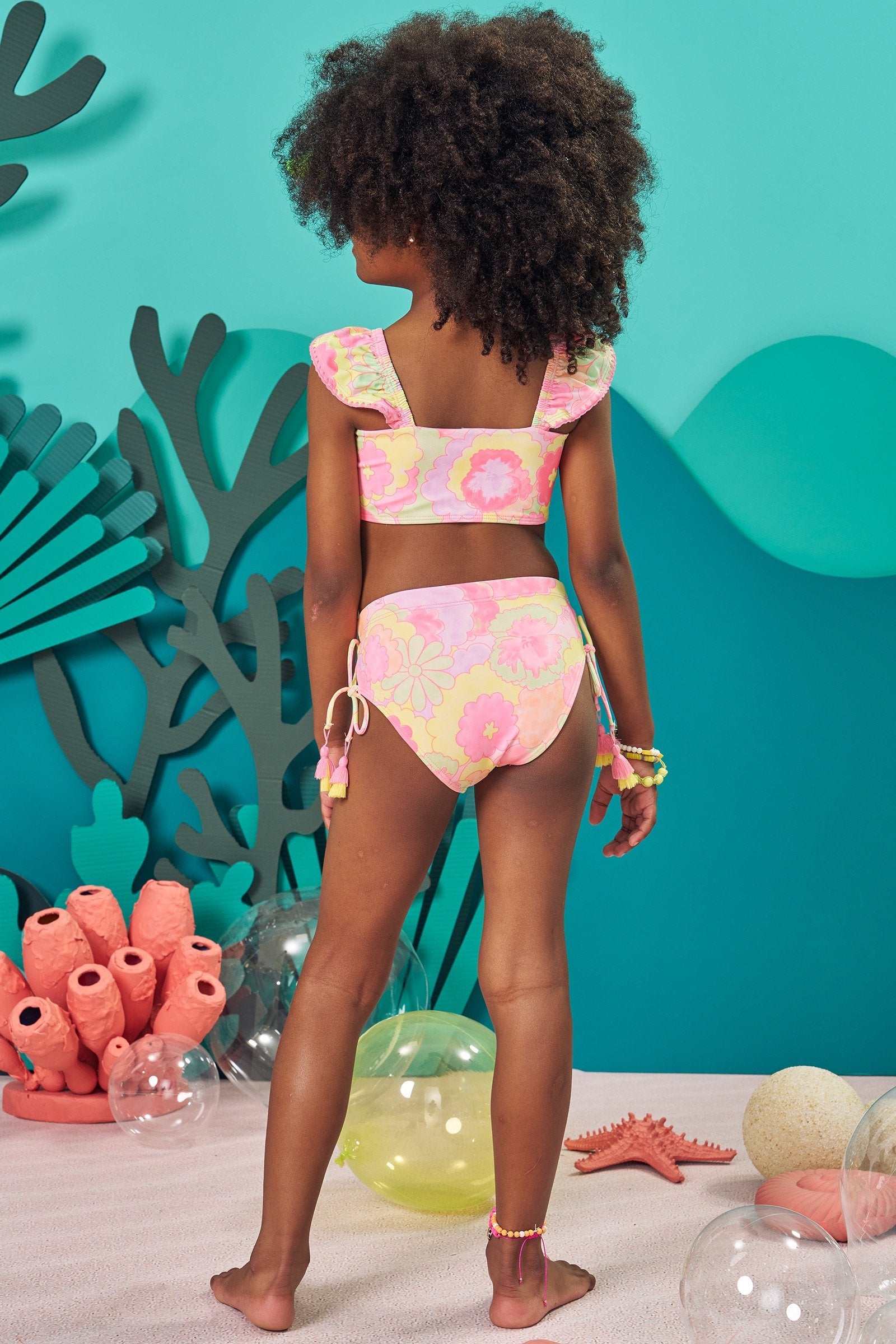 Biquini em Malha com Proteção UV 50+ 83050 Kukiê Infantil Menina