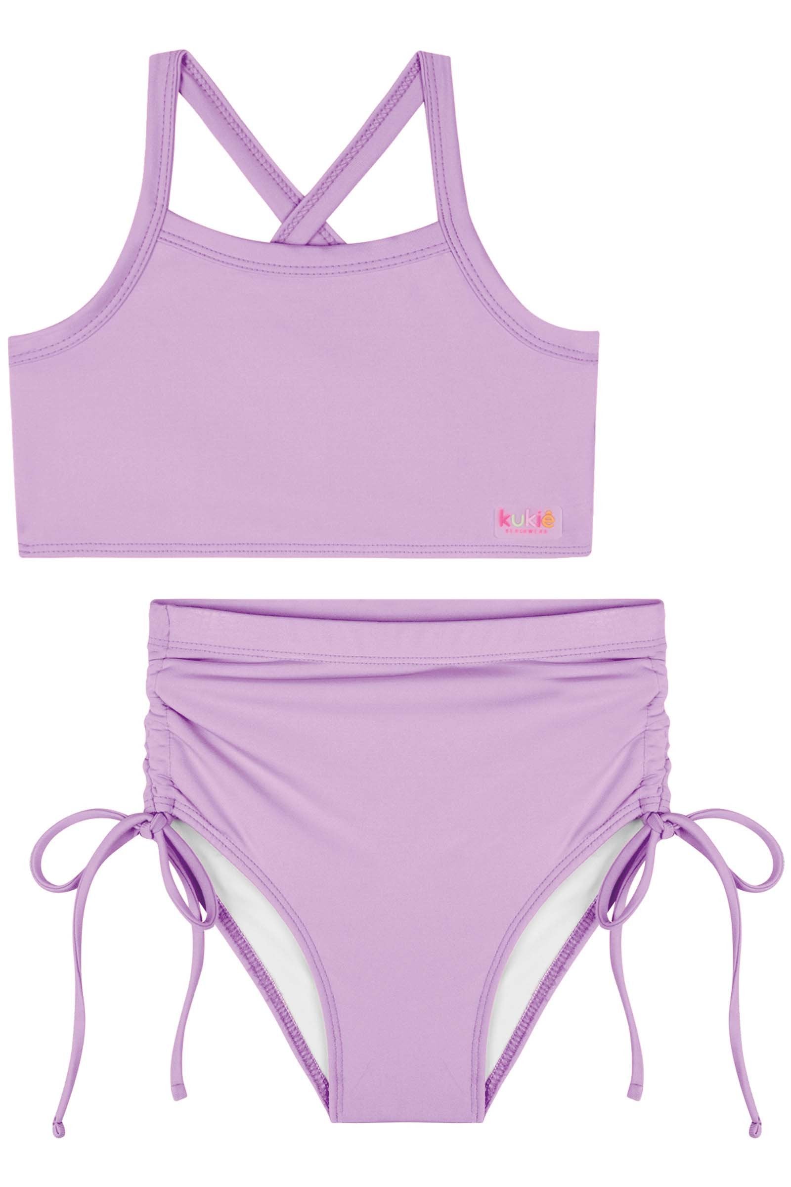 Biquíni em Malha com Proteção UV 50+ 83301 Kukiê Infantil Menina