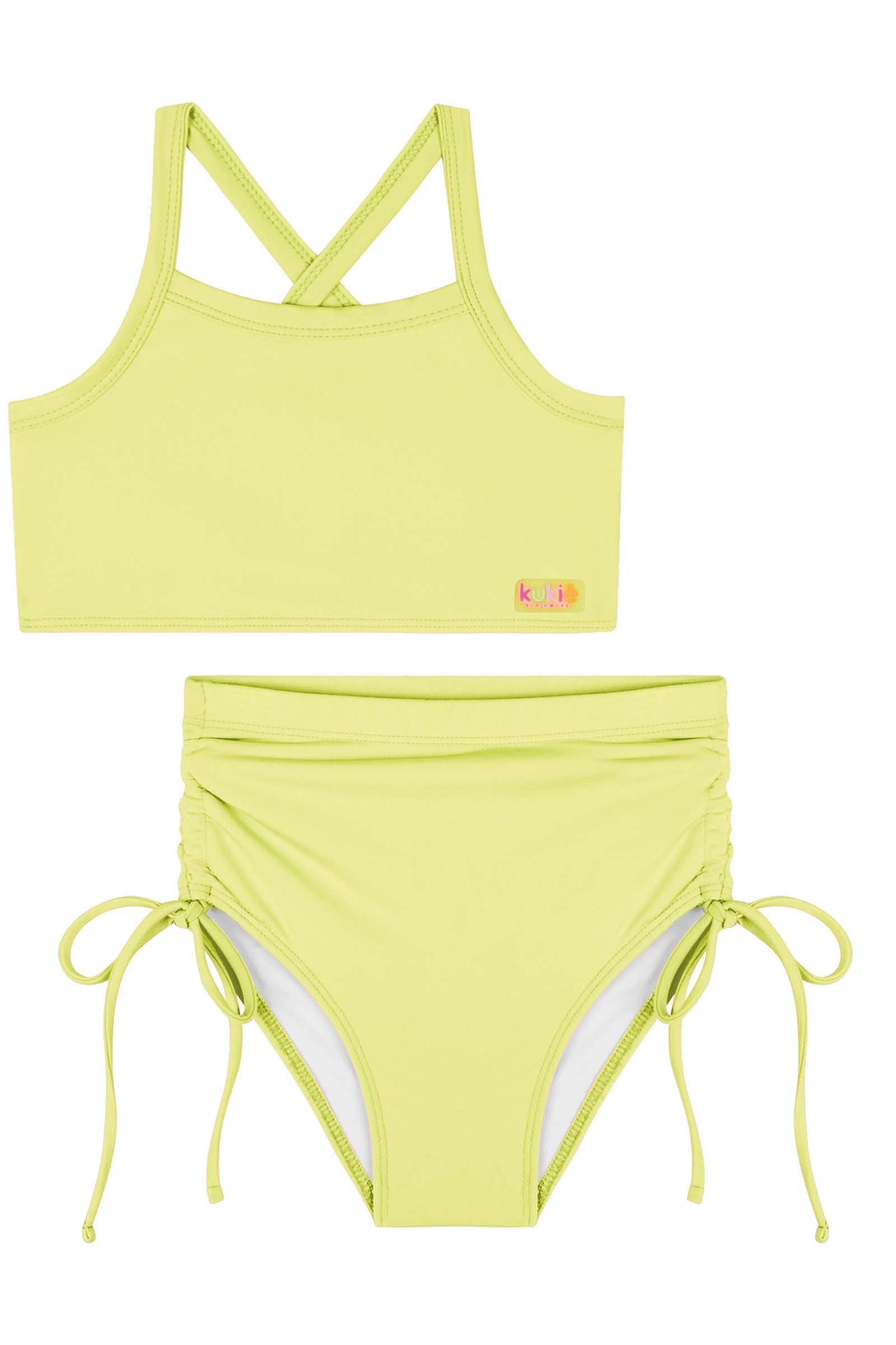 Biquíni em Malha com Proteção UV 50+ 83301 Kukiê Infantil Menina