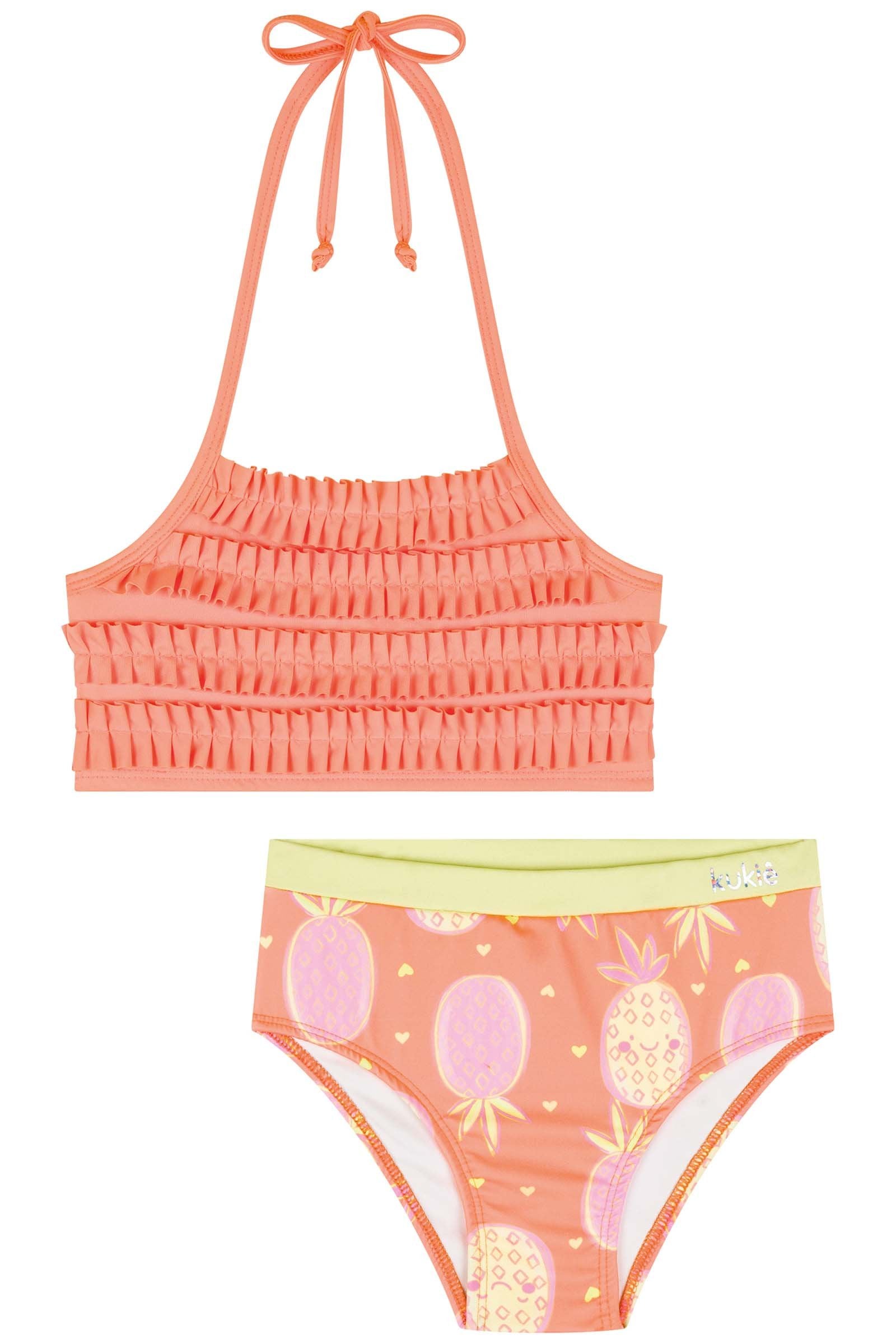 Biquíni em Malha com Proteção UV 50+ 83570 Kukiê Infantil Menina