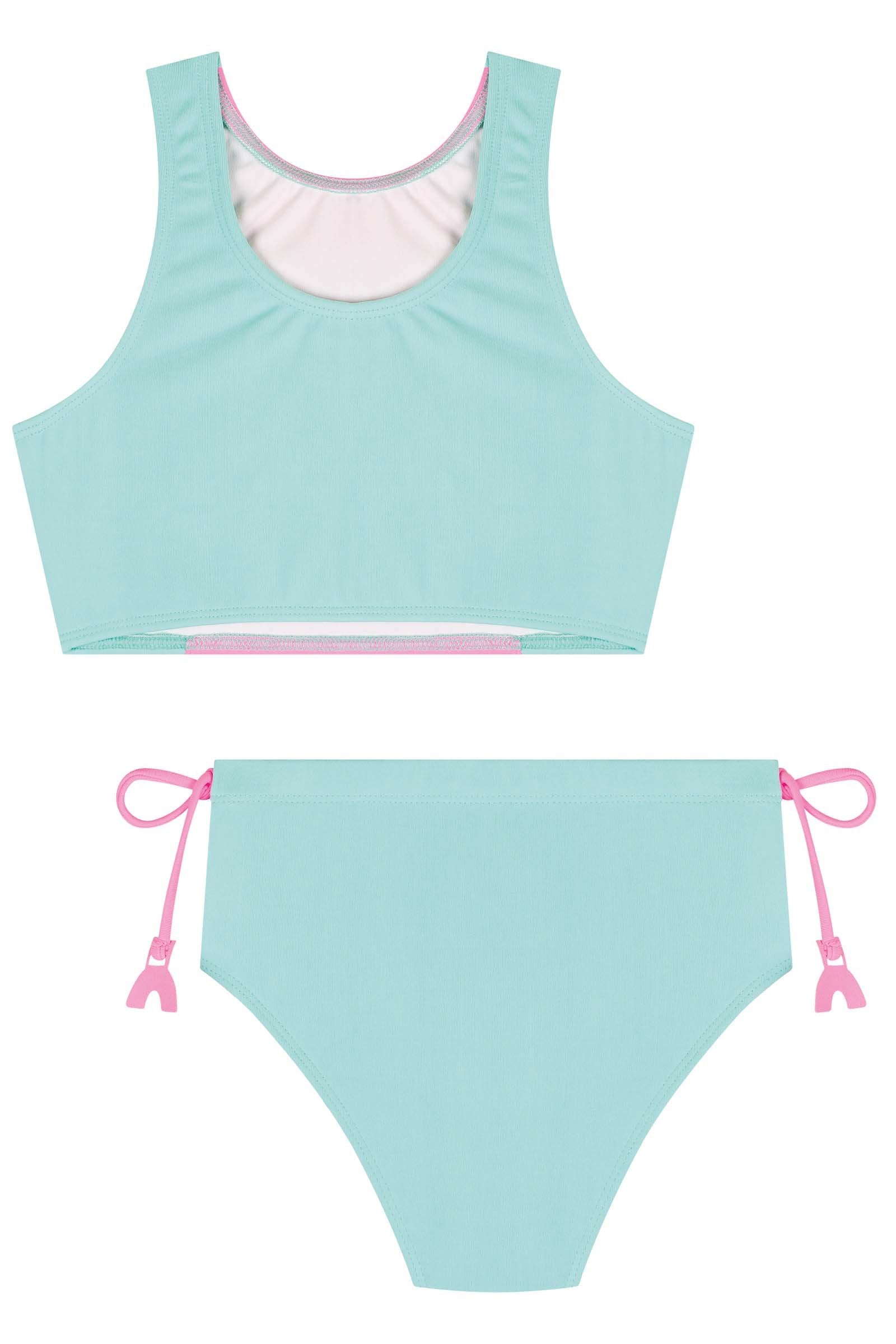 Biquíni em Malha Poliamida com Proteção UV 50+ 83303 Kukiê Infantil Menina