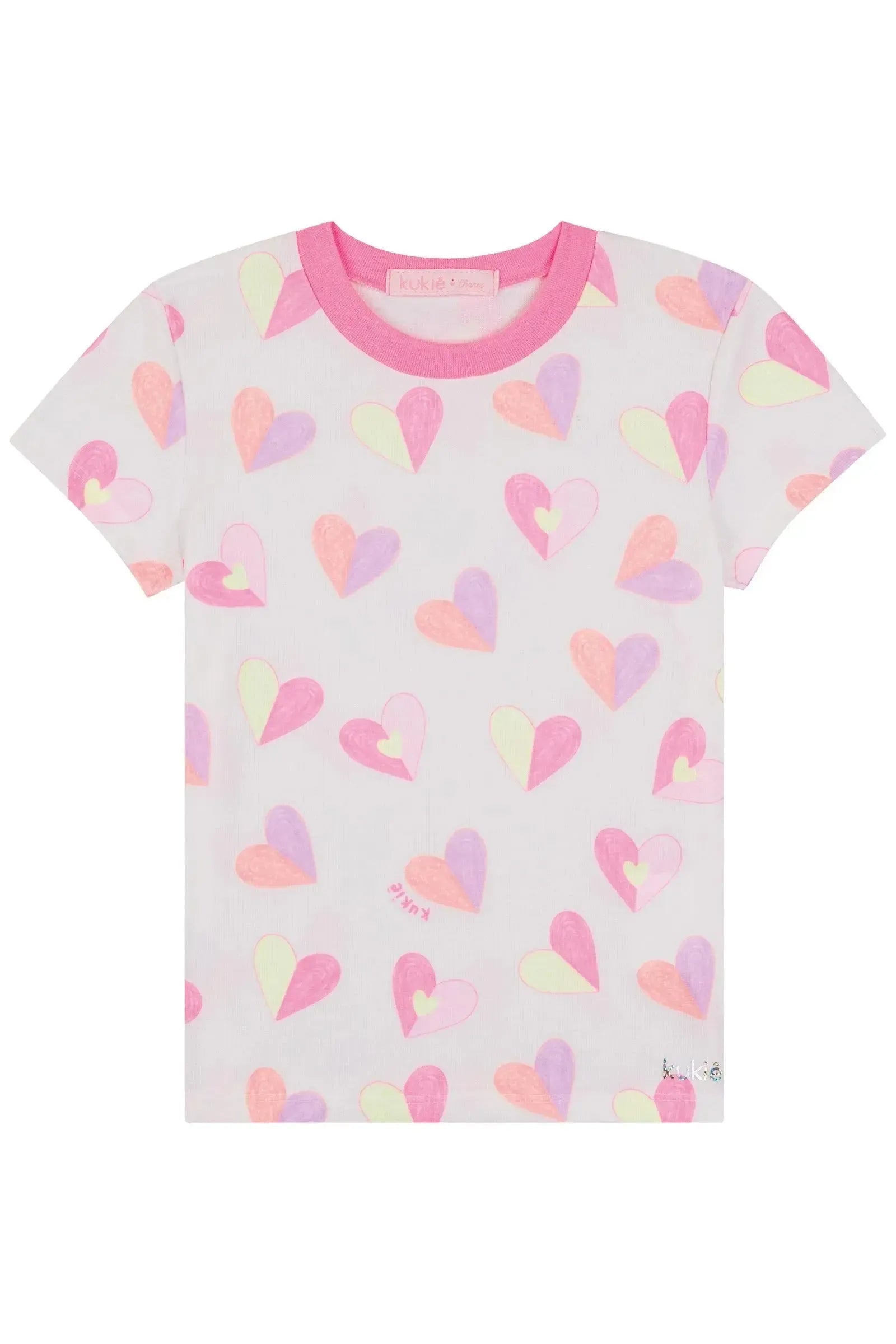 Blusa em Canelado 86888 Kukiê Infantil Menina