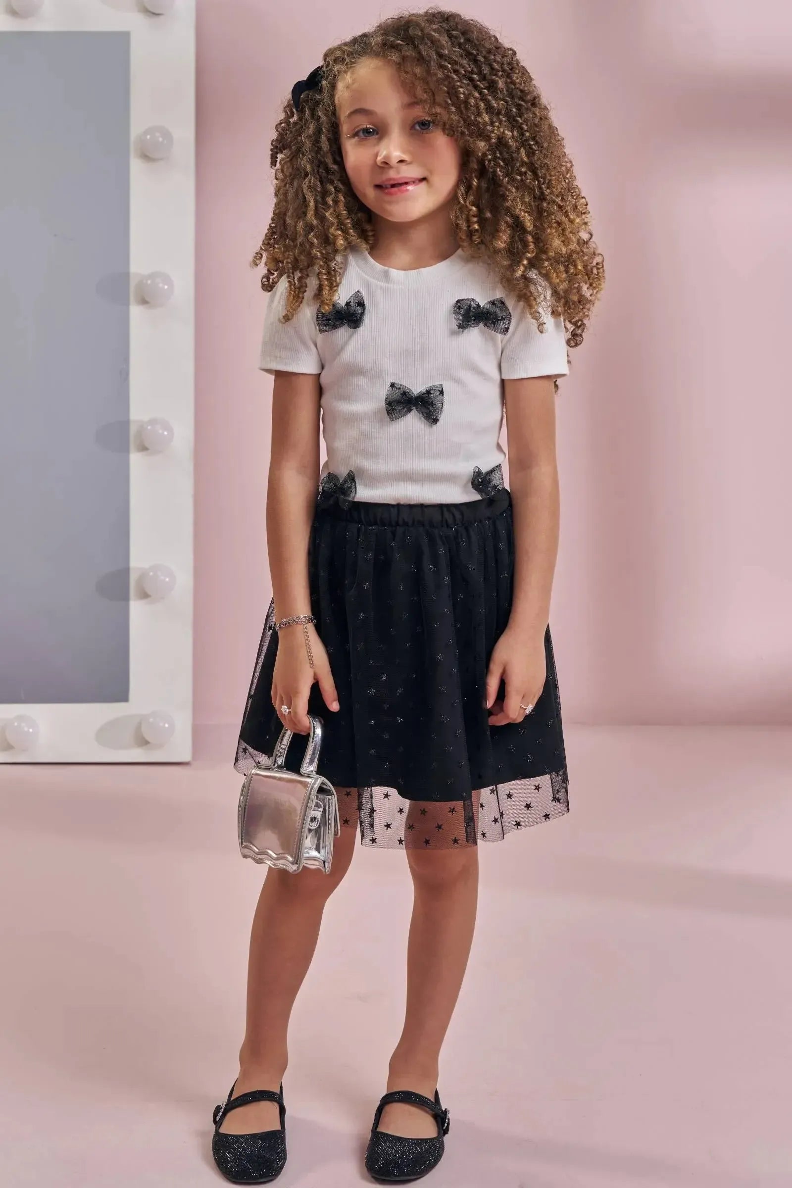 Blusa em Canelado 97256 Kukiê Infantil Menina
