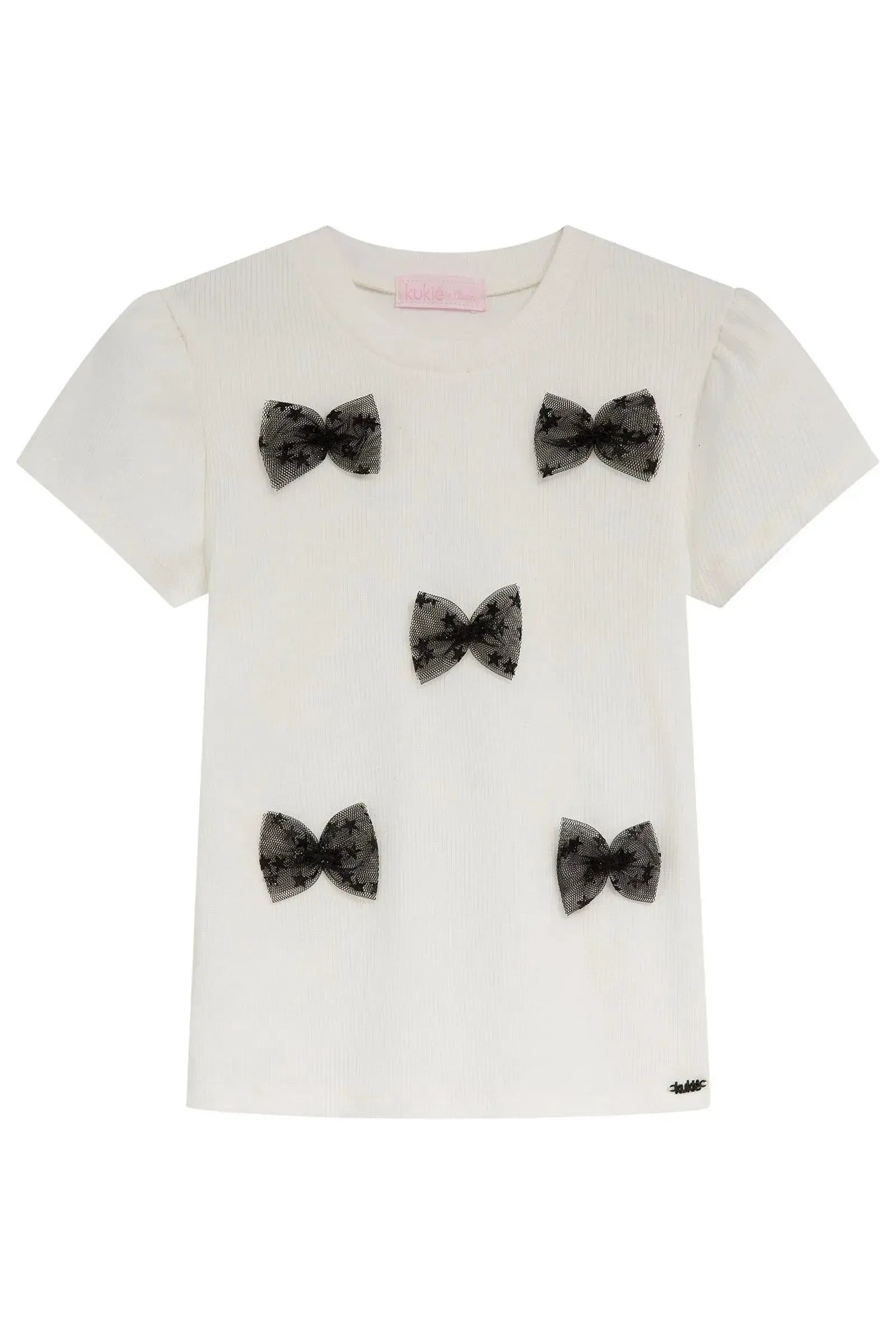 Blusa em Canelado 97256 Kukiê Infantil Menina