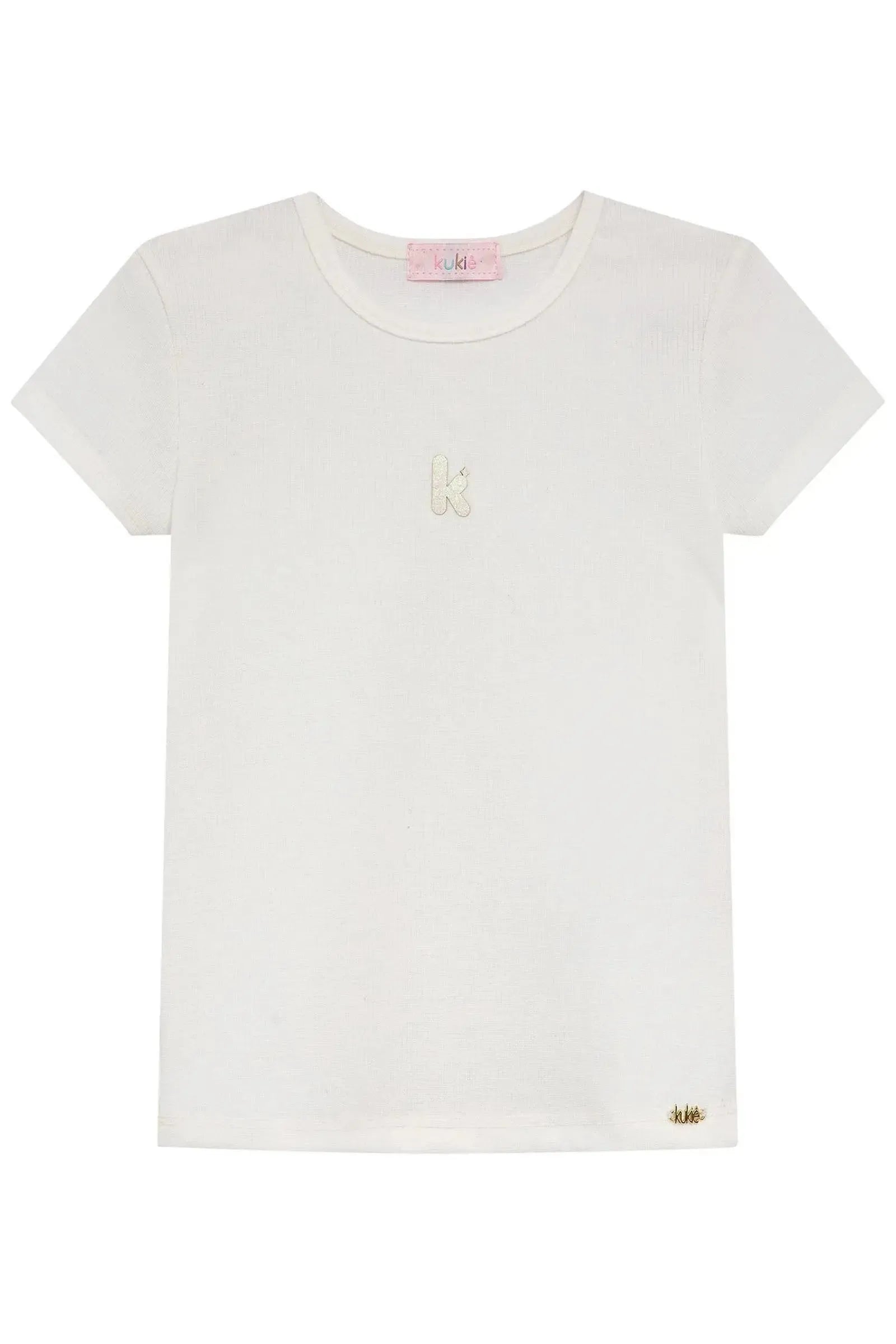 Blusa em Canelado Liz 94790 Kukiê Infantil Menina