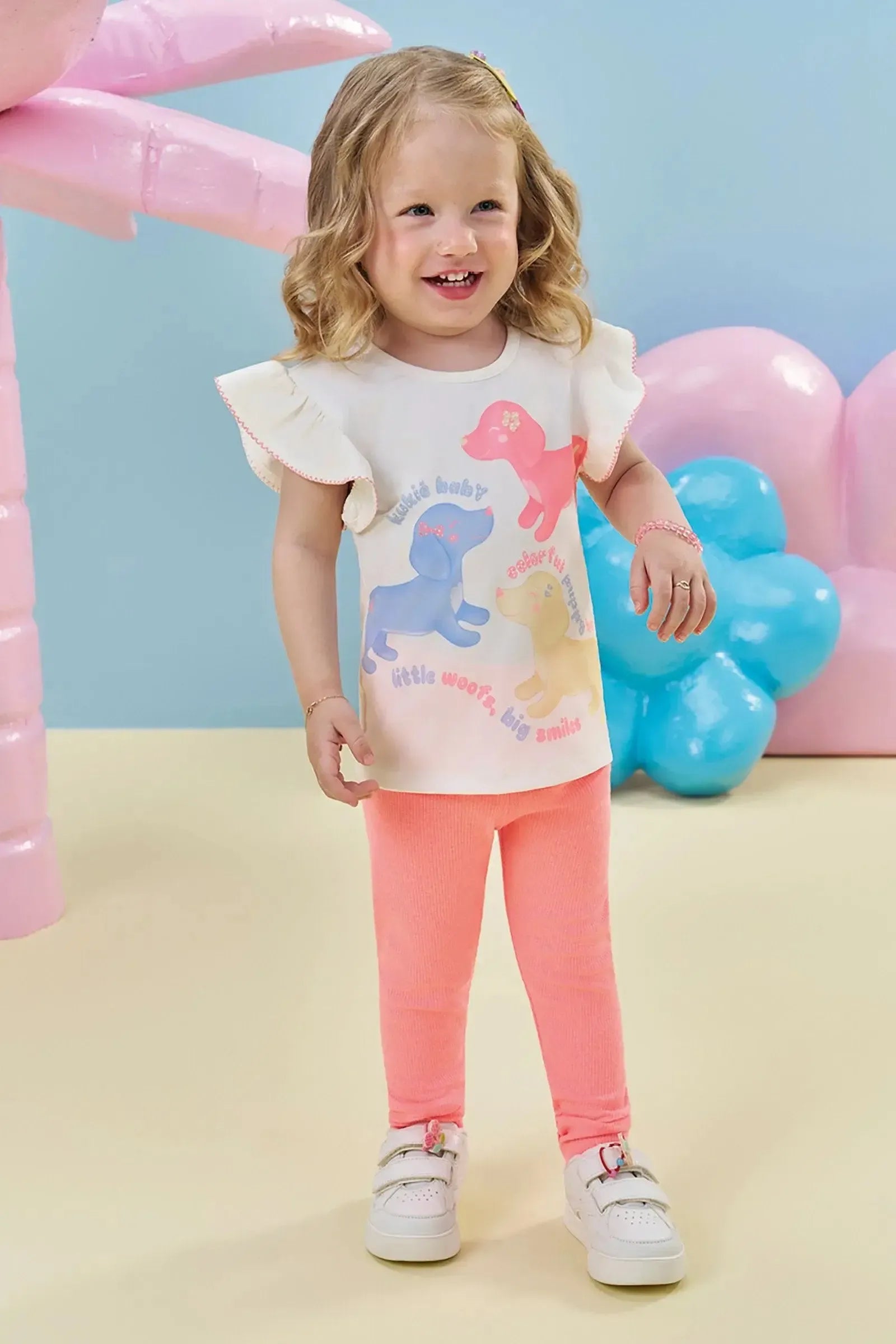 Blusa em Cotton 94684 Kukiê Infantil Menina