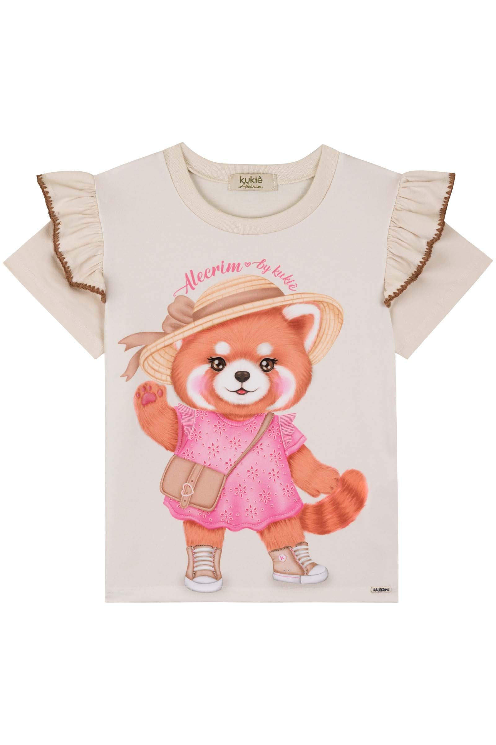 Blusa em Meia Malha 84779 Kukiê Infantil Menina