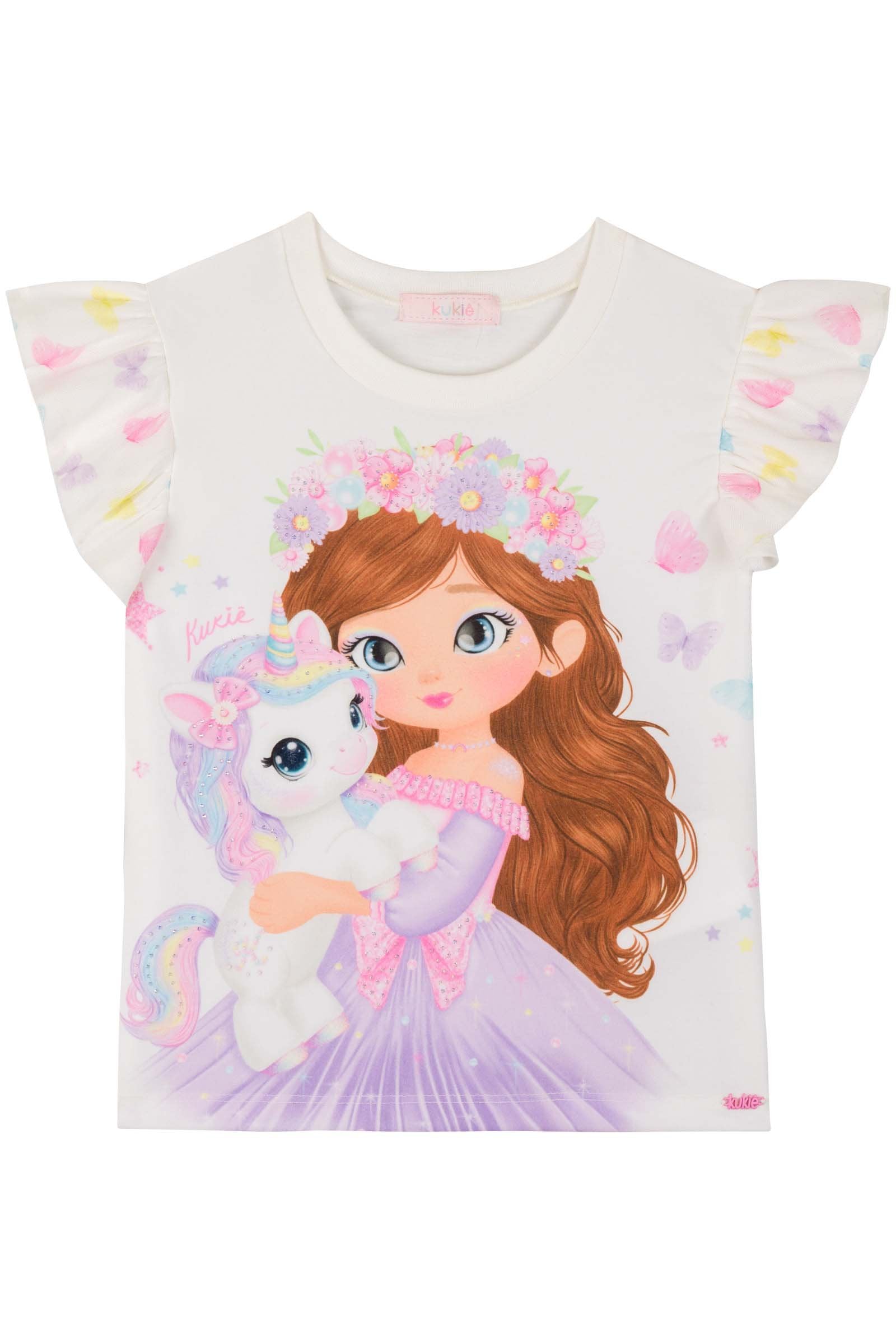 Blusa em Meia Malha 85279 Kukiê Infantil Menina