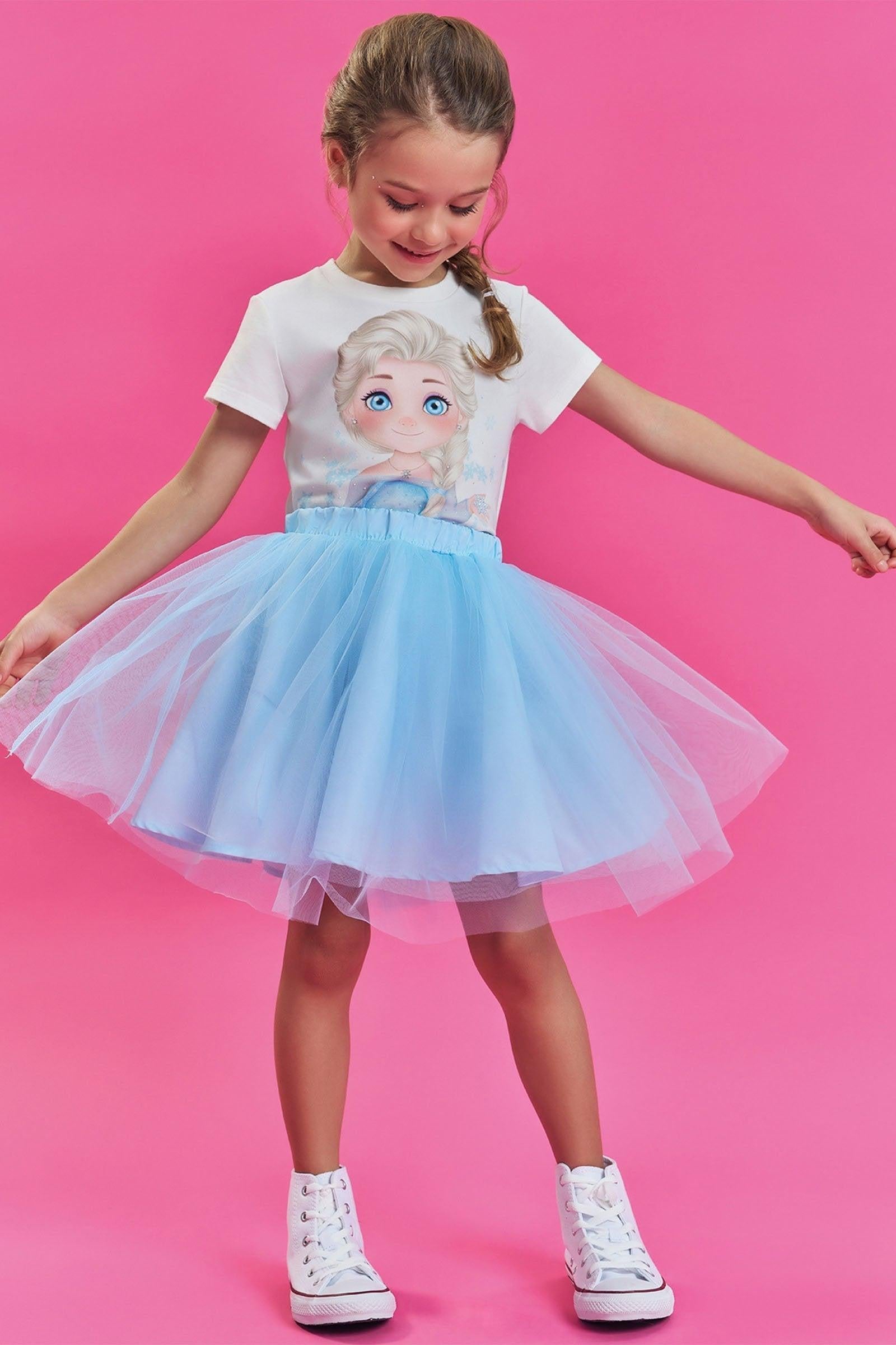 Blusa em Meia Malha 85633 Kukiê Infantil Menina