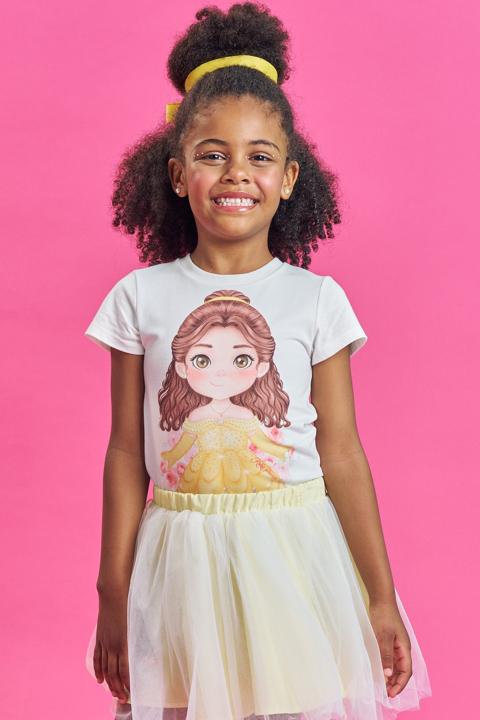 Blusa em Meia Malha 85643 Kukiê Infantil Menina
