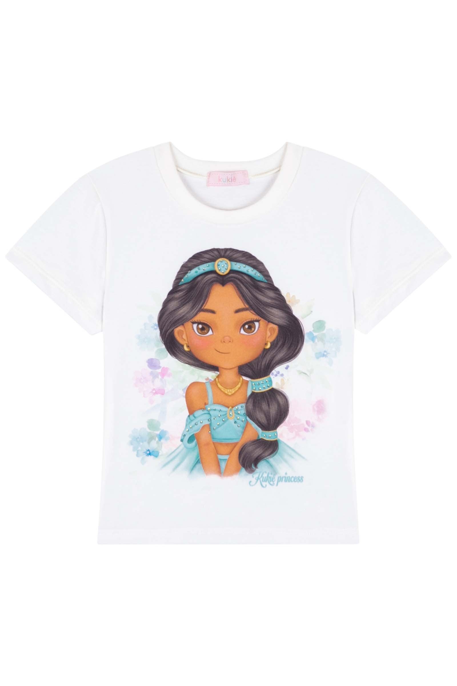 Blusa em Meia Malha 85645 Kukiê Infantil Menina