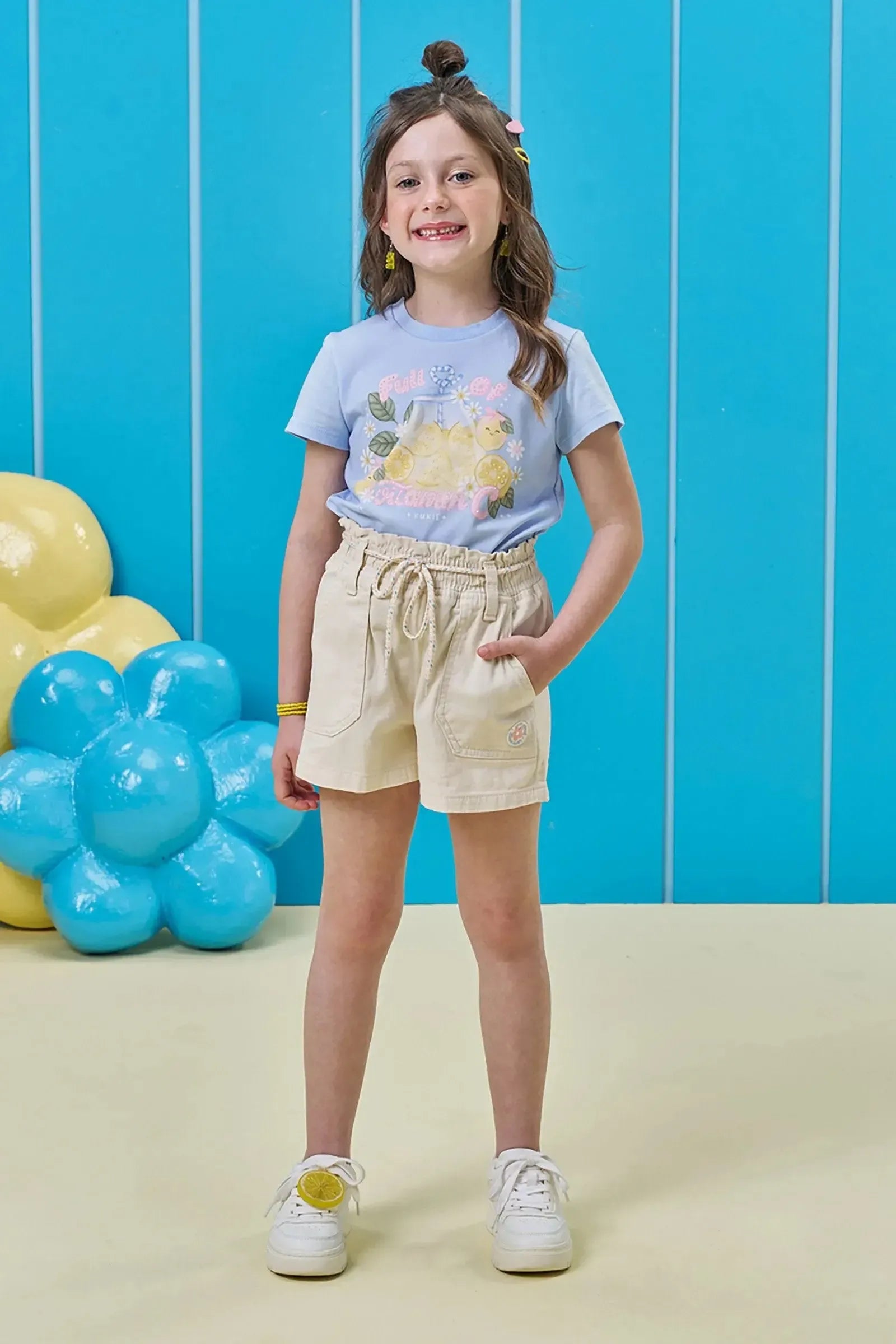 Blusa em Meia Malha 95572 Kukiê Infantil Menina