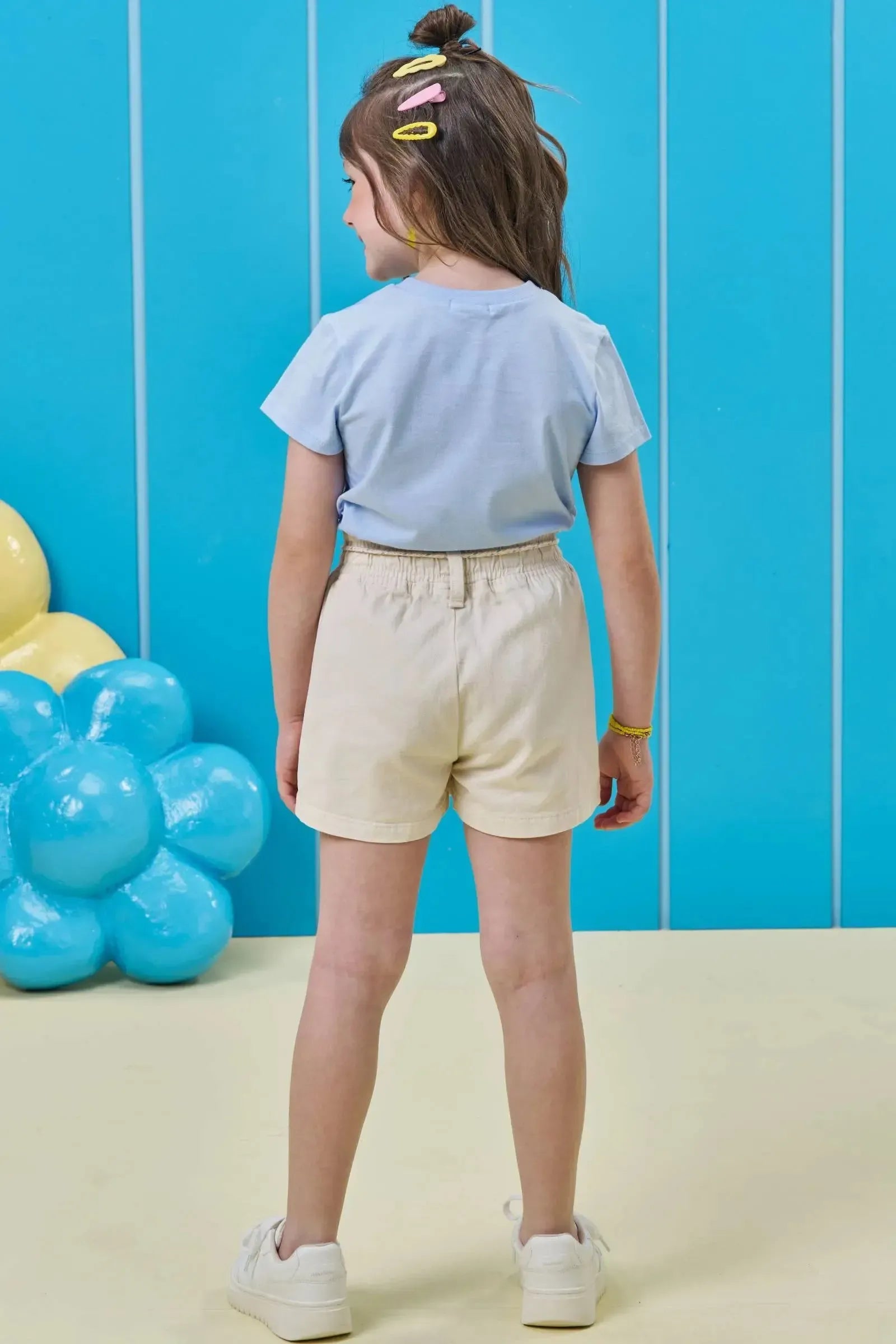 Blusa em Meia Malha 95572 Kukiê Infantil Menina