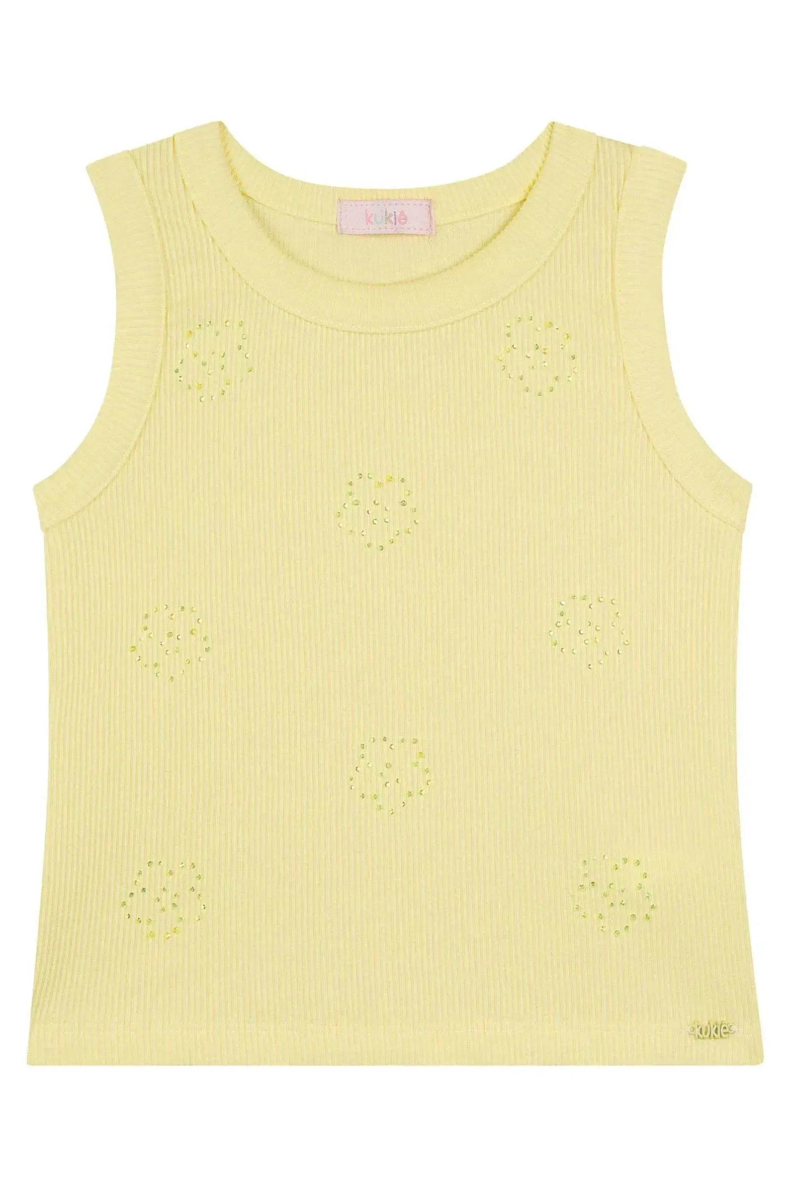 Blusa em Soft Line 86881 Kukiê Infantil Menina