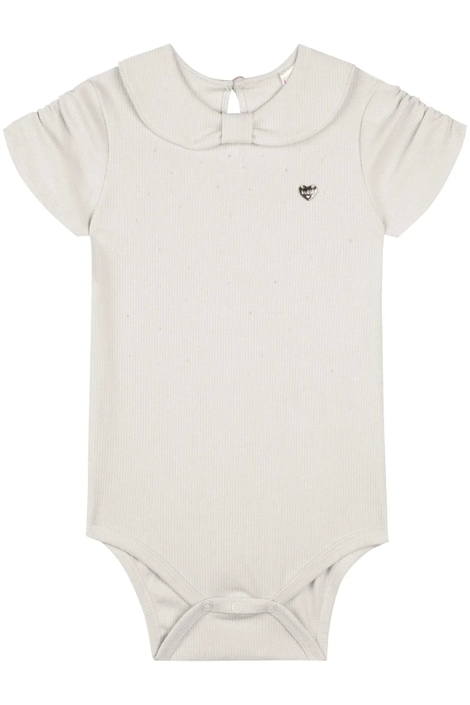 Body em Canelado Liz 87578 Kukiê Bebê Menina