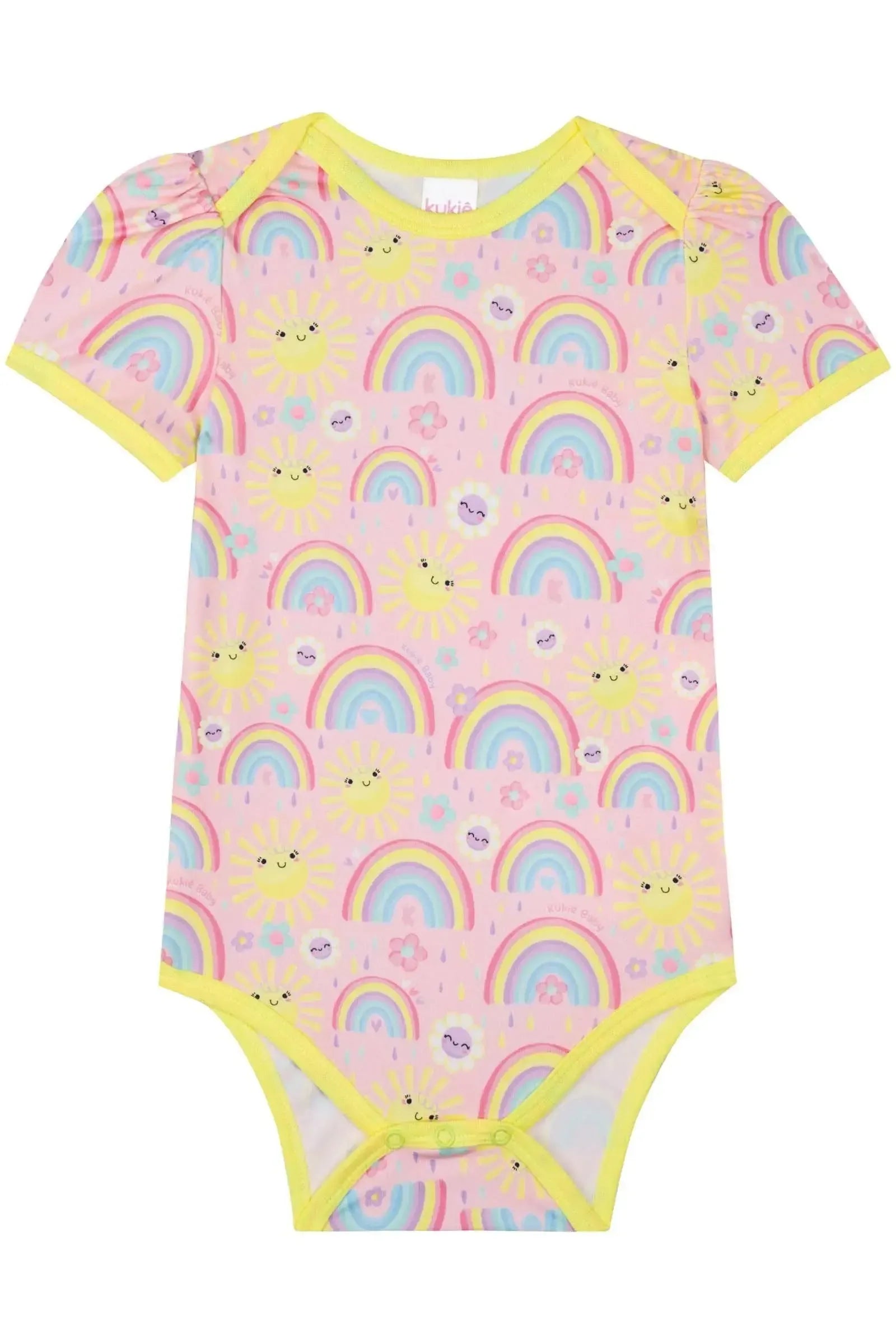 Body em Malha Comfy 84696 Kukiê Bebê Menina