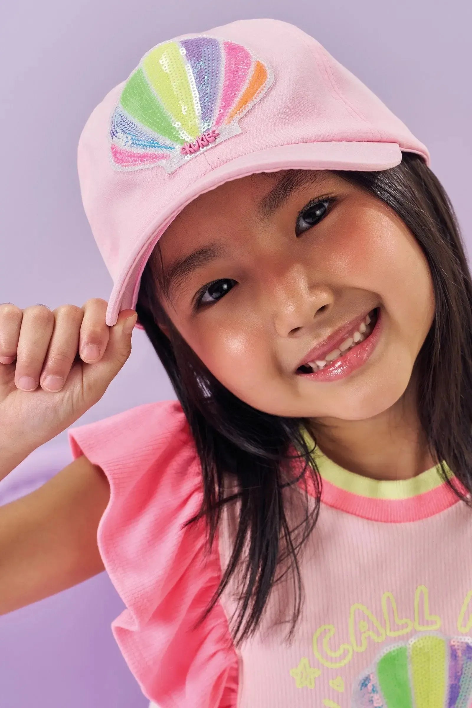 Boné em Nylon 83107 Kukiê Infantil Menina