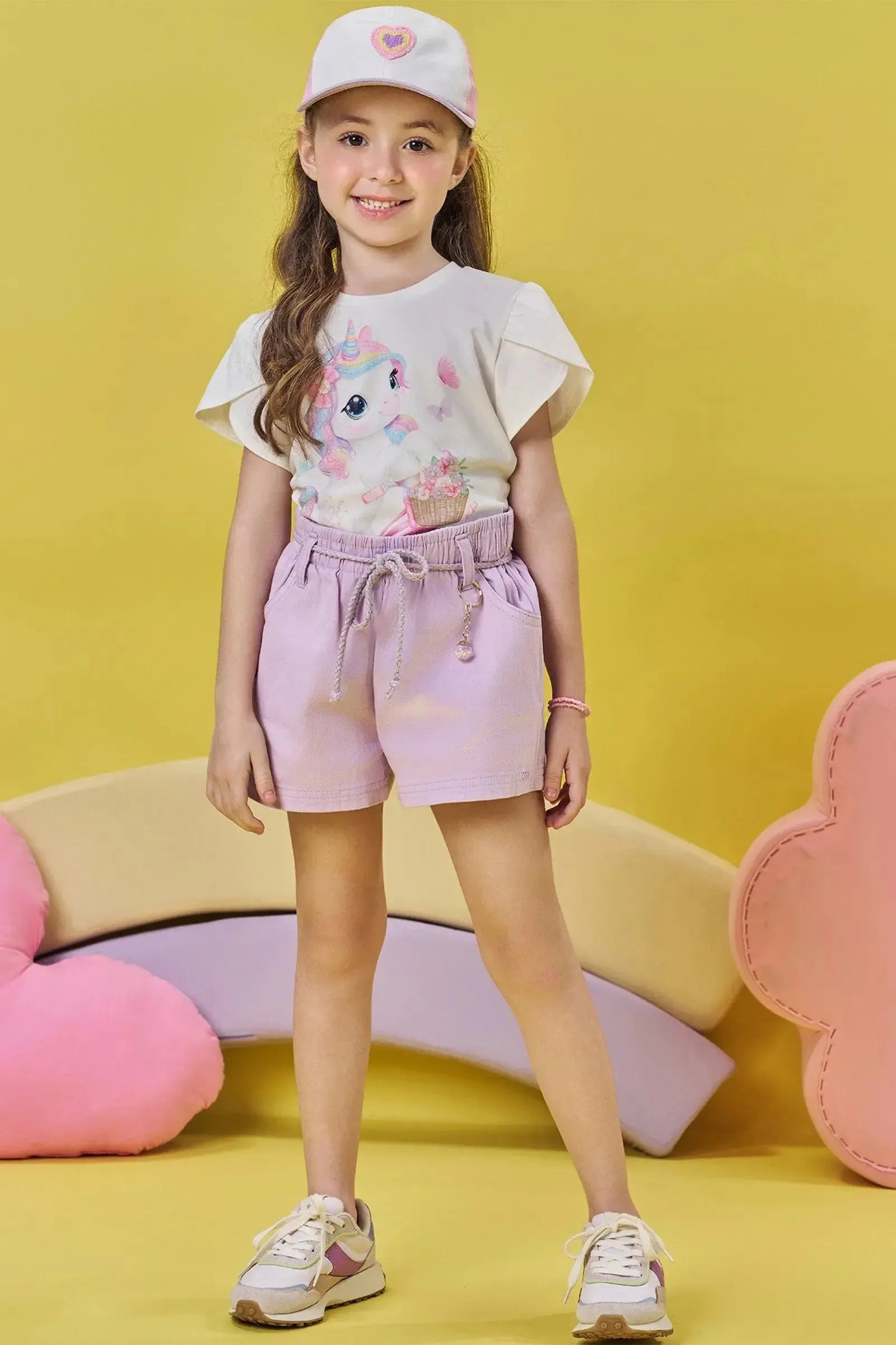 Boné em Nylon 83110 Kukiê Infantil Menina