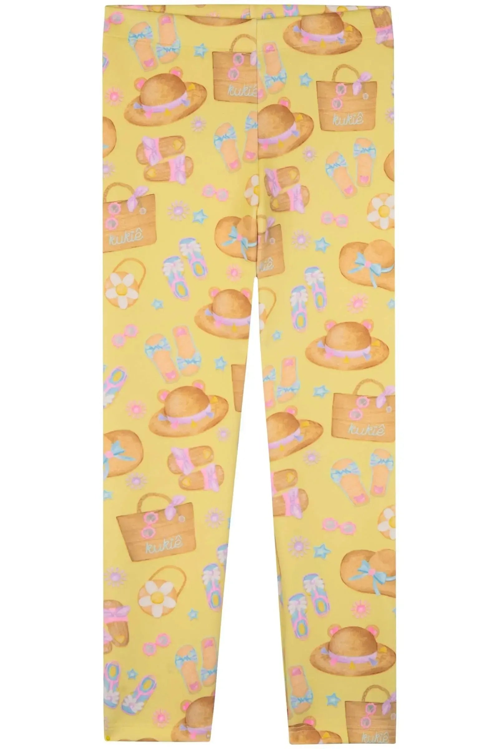 Calça Legging em Fly Tech 83061 Kukiê Infantil Menina