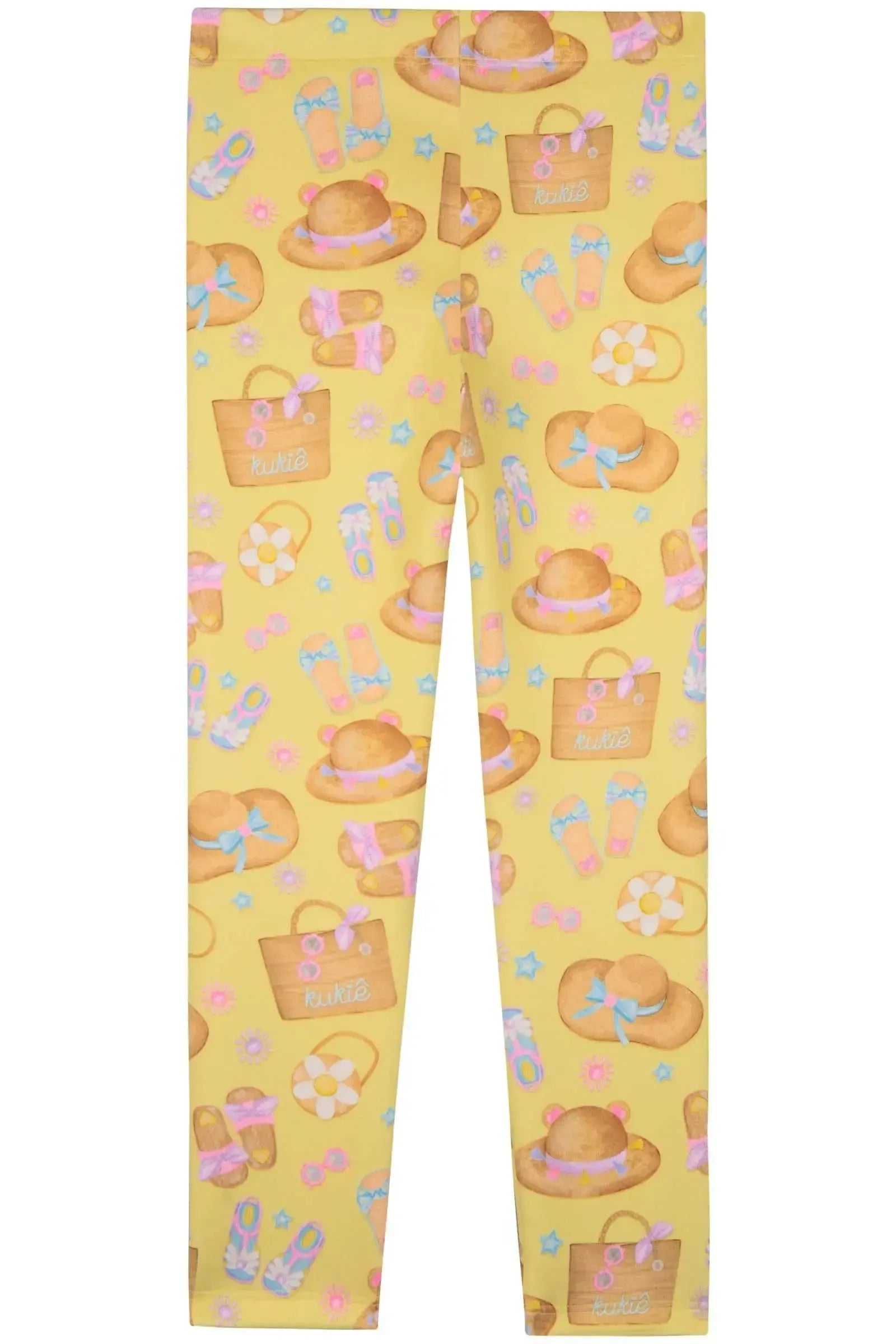 Calça Legging em Fly Tech 83061 Kukiê Infantil Menina