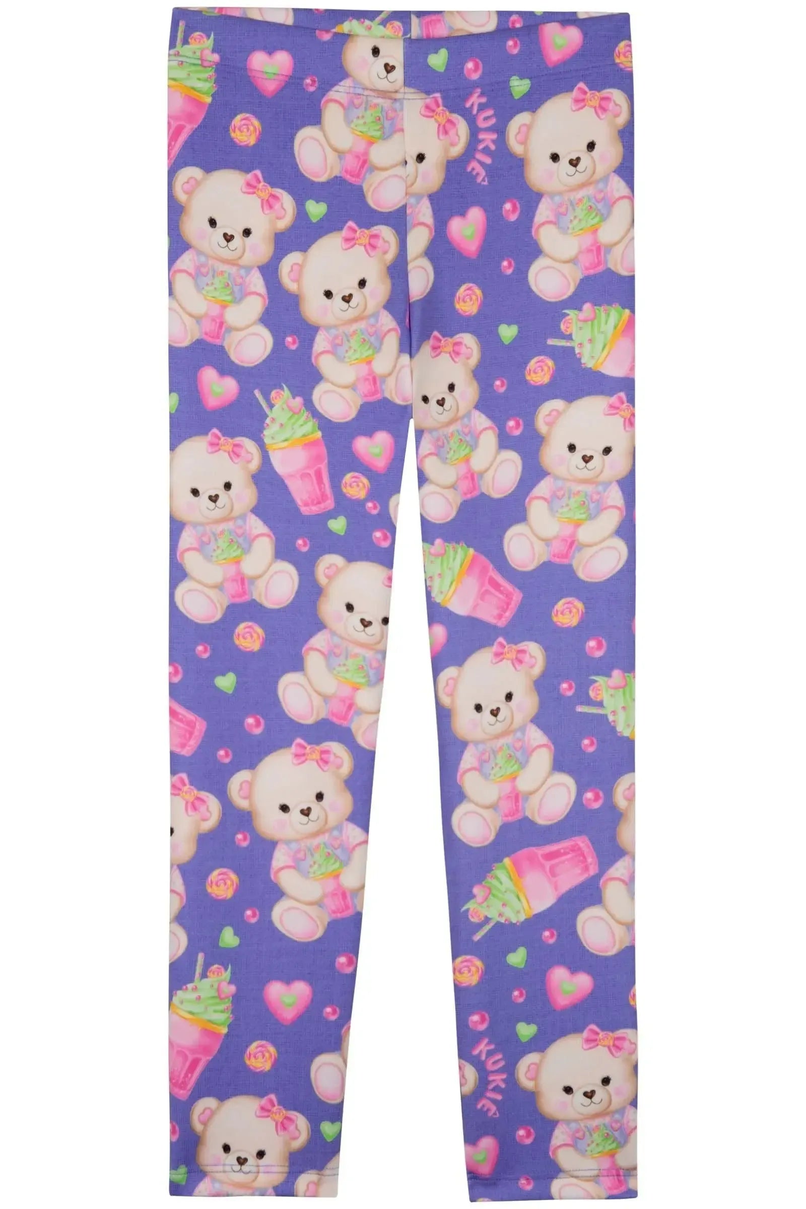 Calça Legging em Fly Tech 83061 Kukiê Infantil Menina