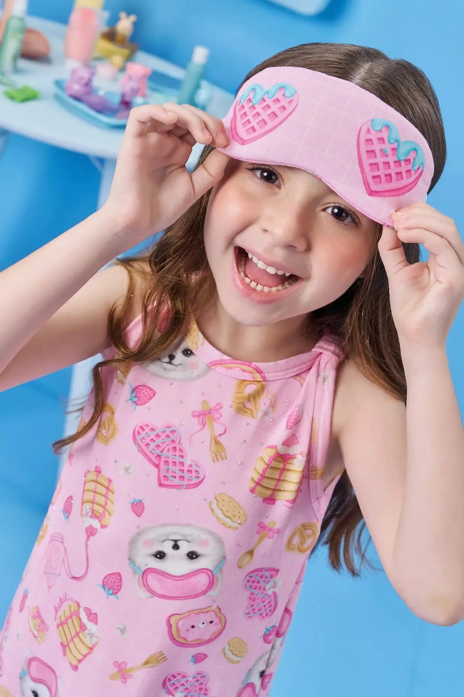 Camisola em Malha Comfy (acompanha Máscara) 83077 Kukiê Infantil Menina