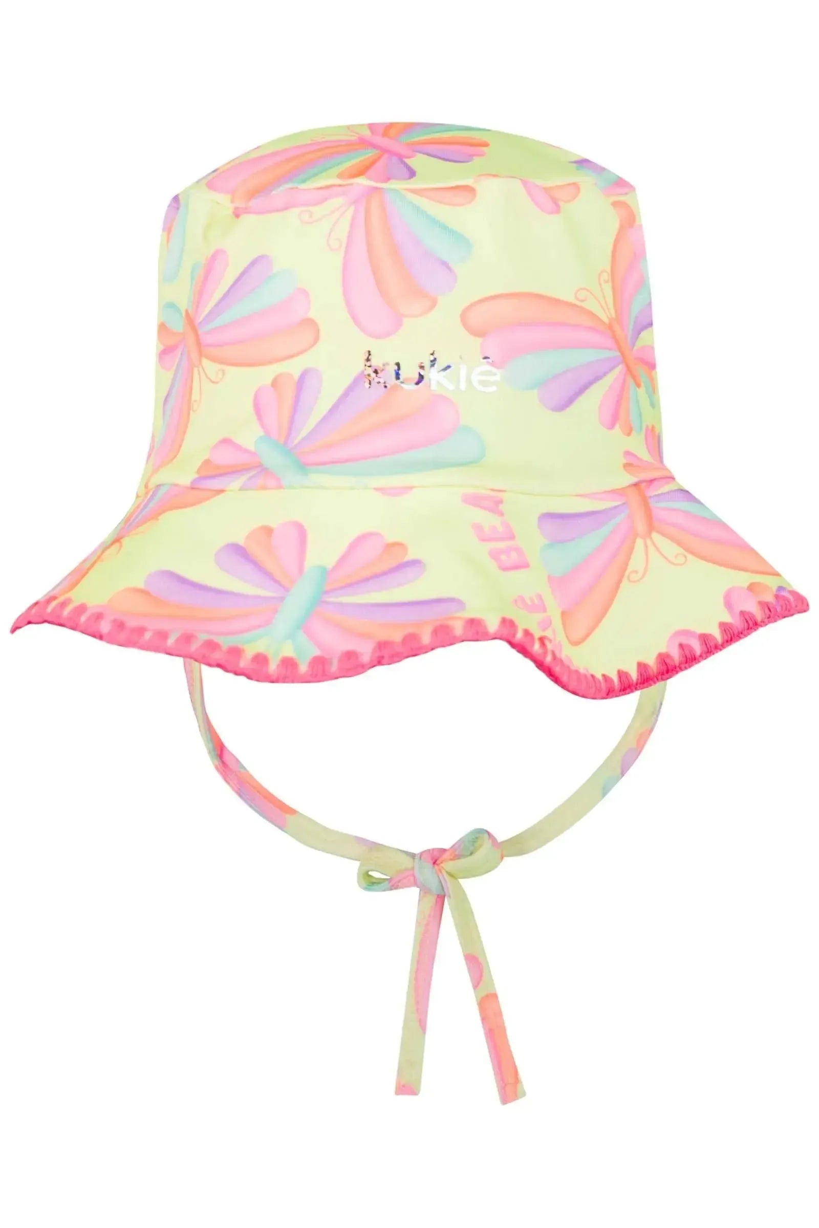 Chapéu em Malha com Proteção UV 50+ 84027 Kukiê Bebê Menina