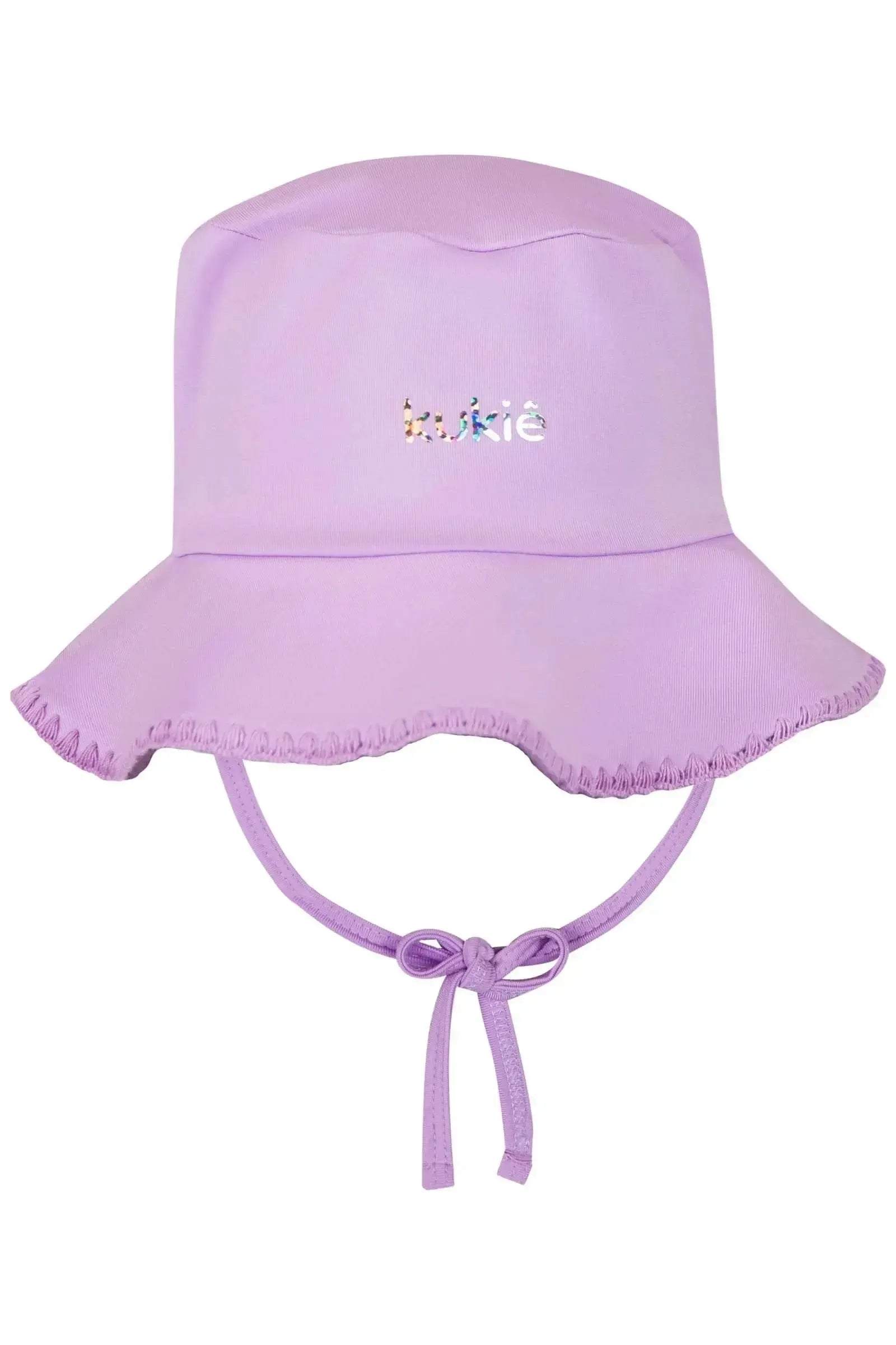 Chapéu em Malha com Proteção UV 50+ 84027 Kukiê Bebê Menina