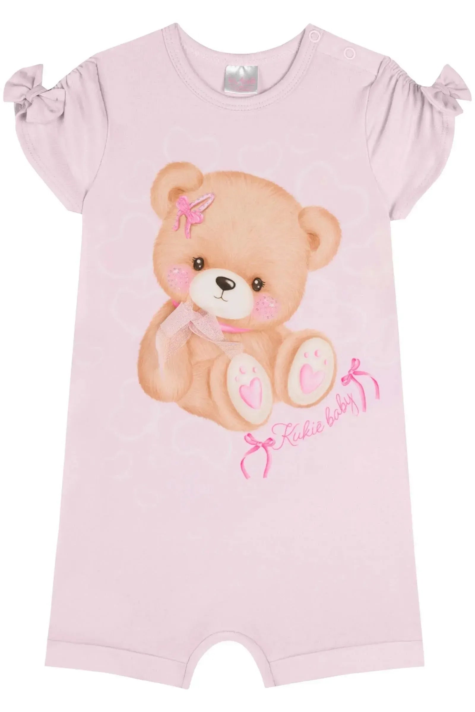 Macacão em Cotton 85742 Kukiê Bebê Menina