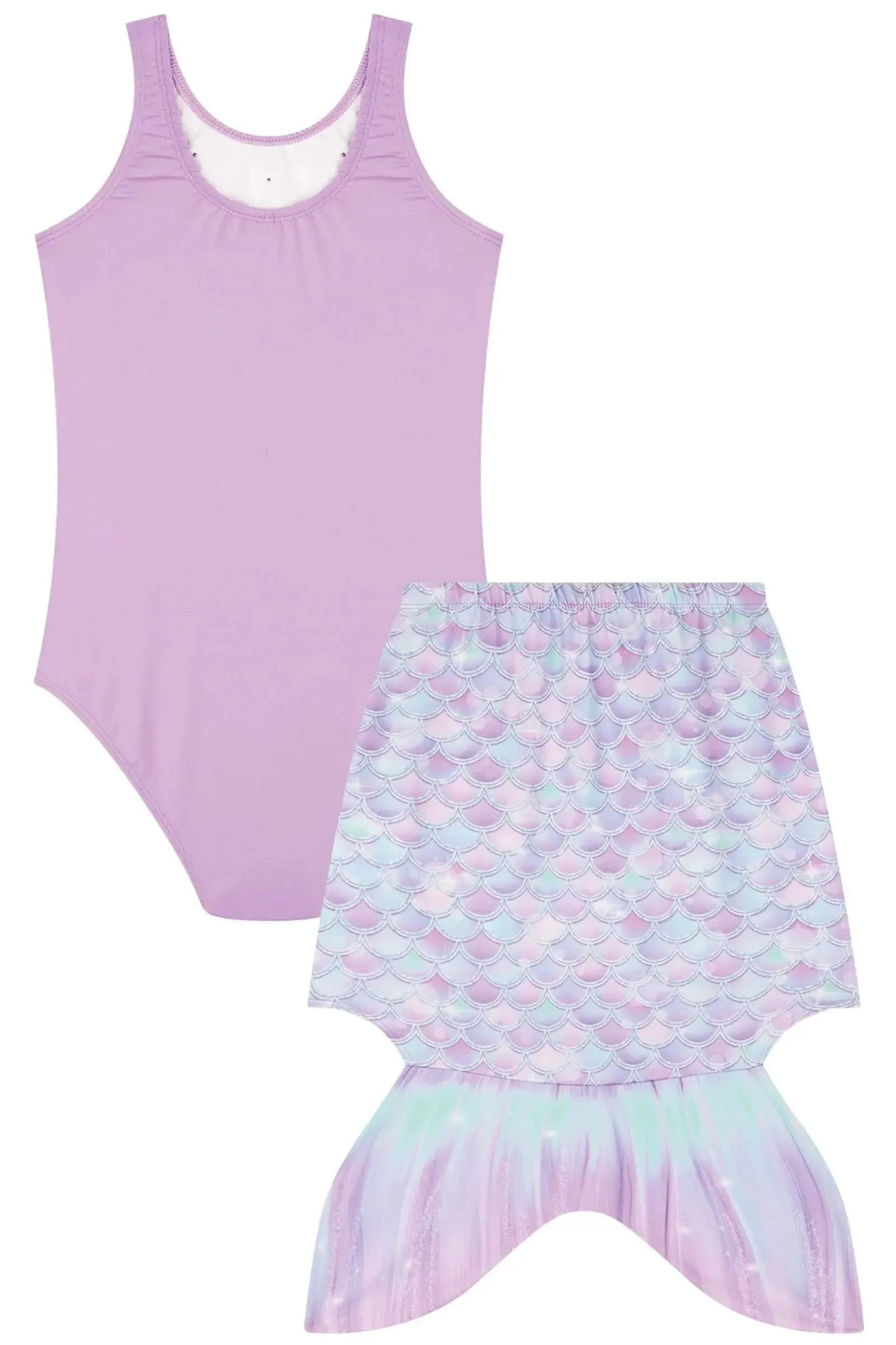 Maiô e Saia em Malha com Proteção UV50+ 83681 Kukiê Infantil Menina