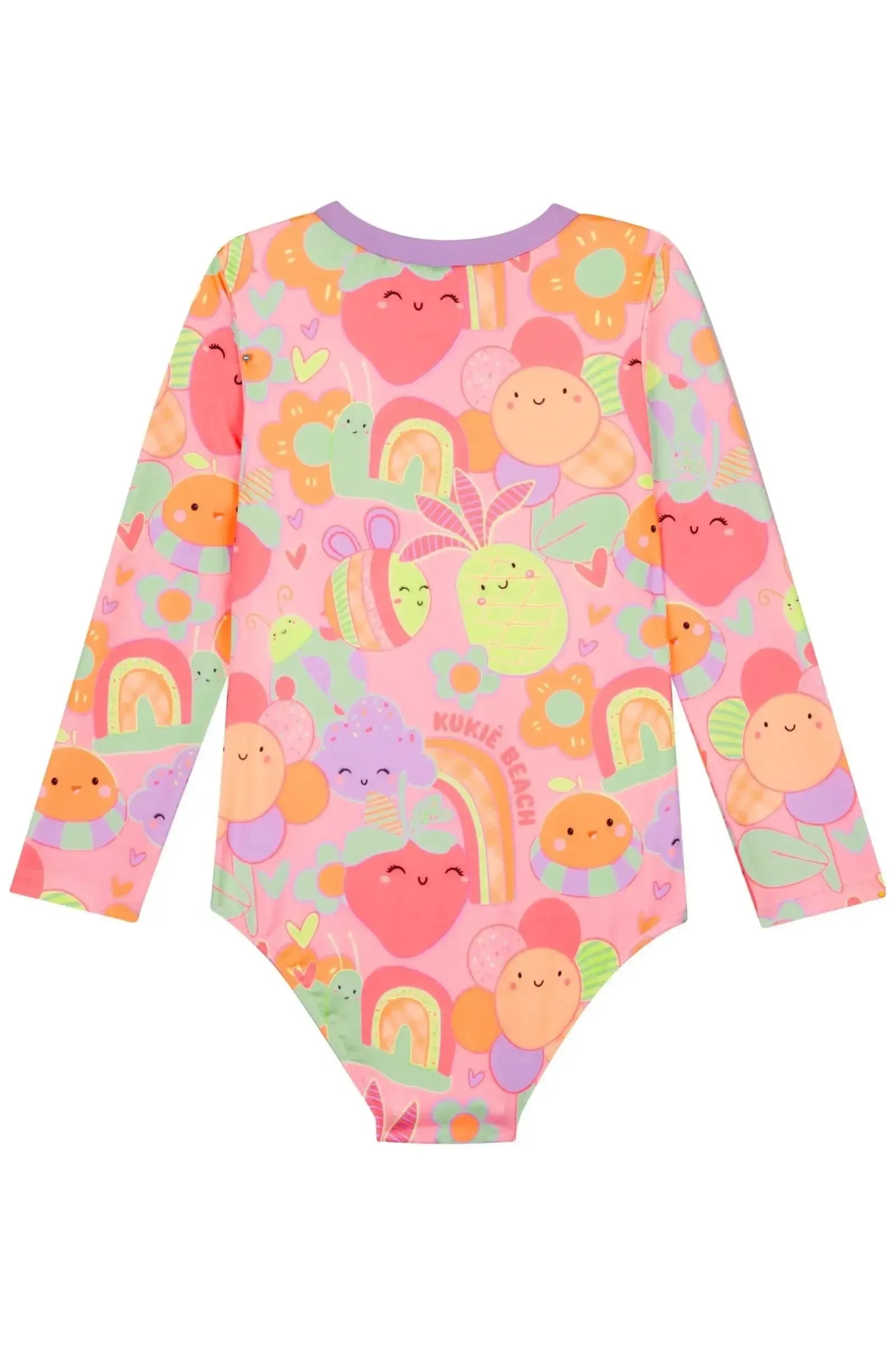 Maio em Malha com Proteção UV50+ 83041 Kukiê Bebê Menina