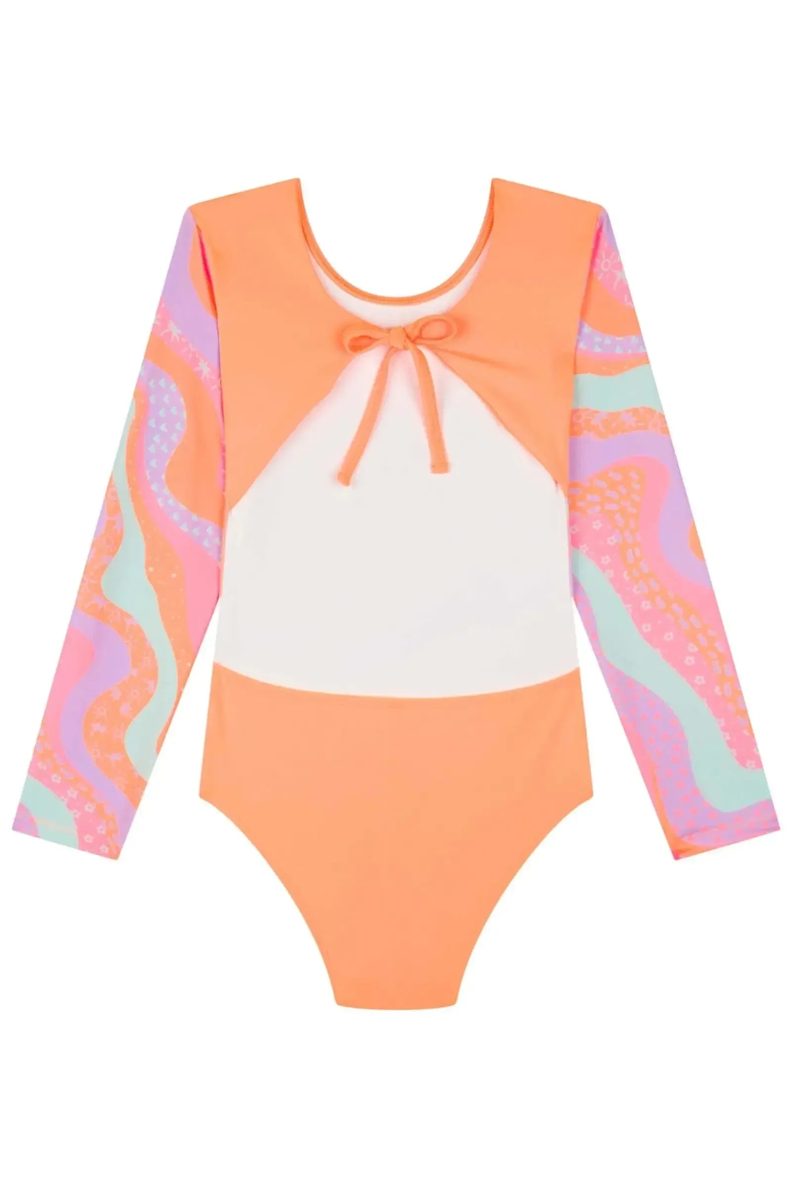 Maiô em Malha com Proteção UV 50+ 83578 Kukiê Infantil Menina