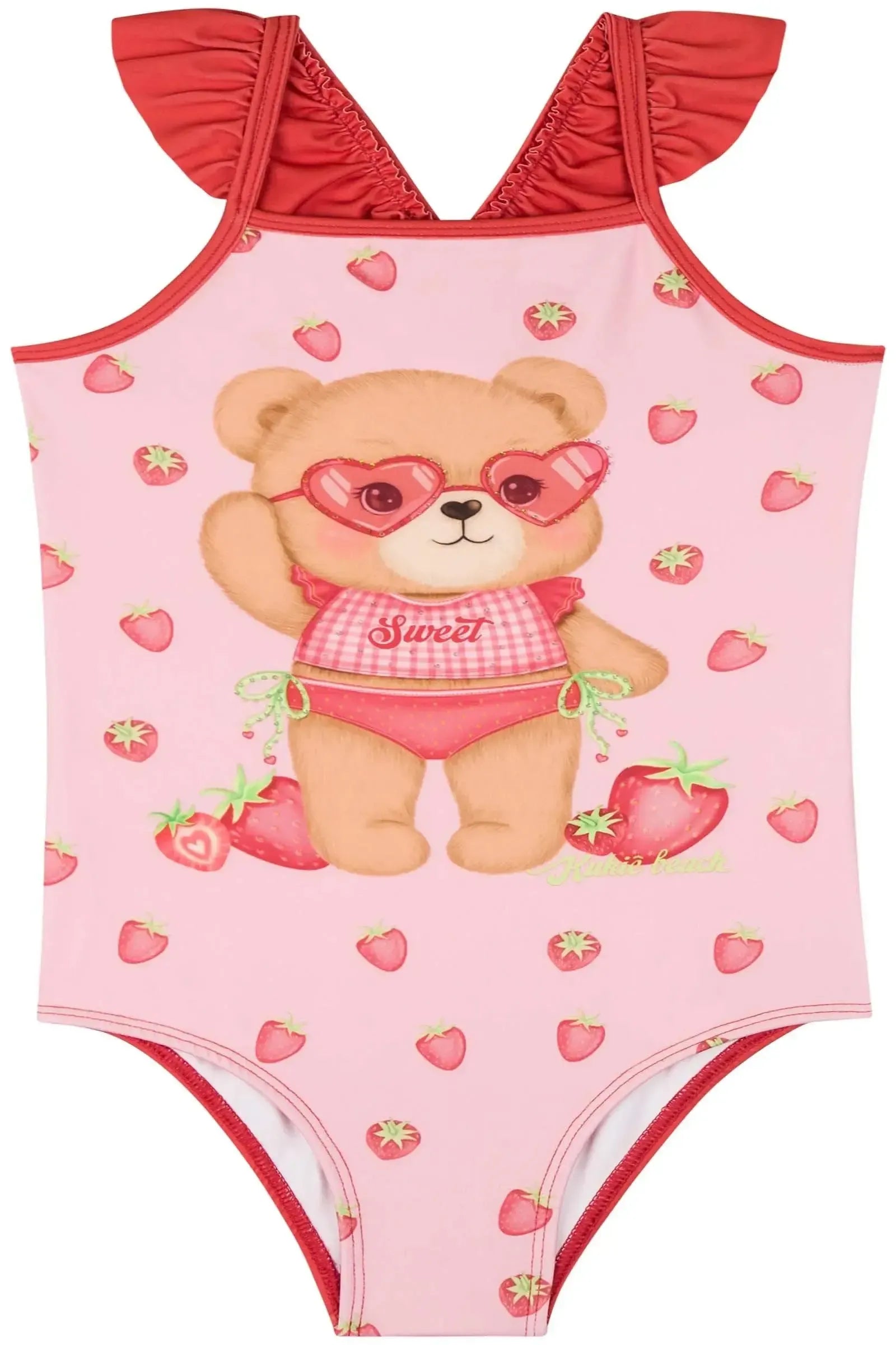 Maiô em Malha com Proteção UV50+ 83046 Kukiê Infantil Menina