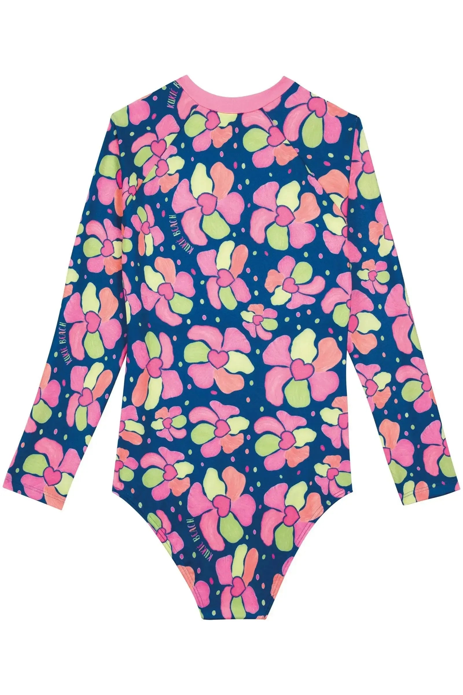 Maiô em Malha com Proteção UV50+ 88918 Kukiê Infantil Menina