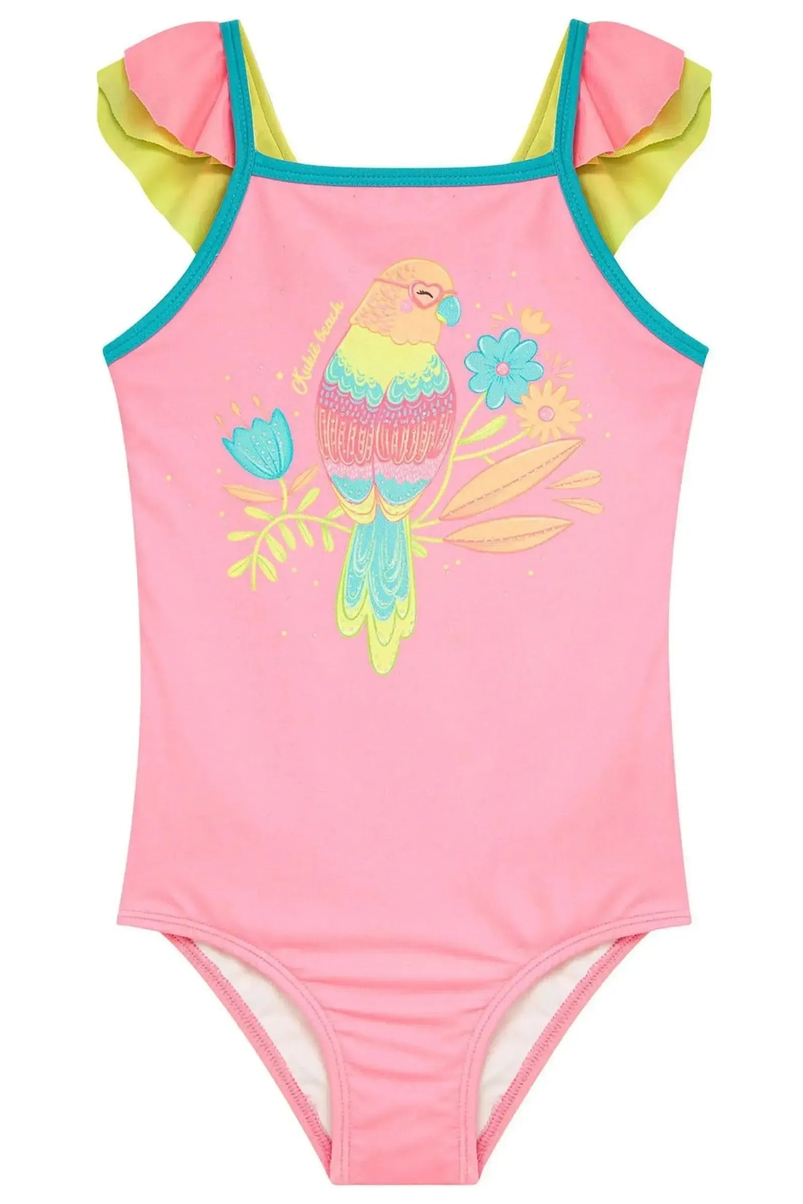 Maiô em Malha com Proteção UV50+ 95211 Kukiê Infantil Menina