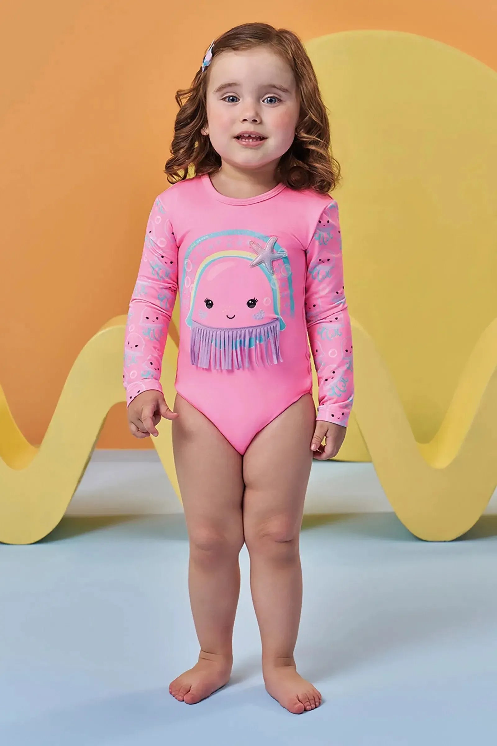 Maio em Malha com Proteção UV50+ 96246 Kukiê Infantil Menina