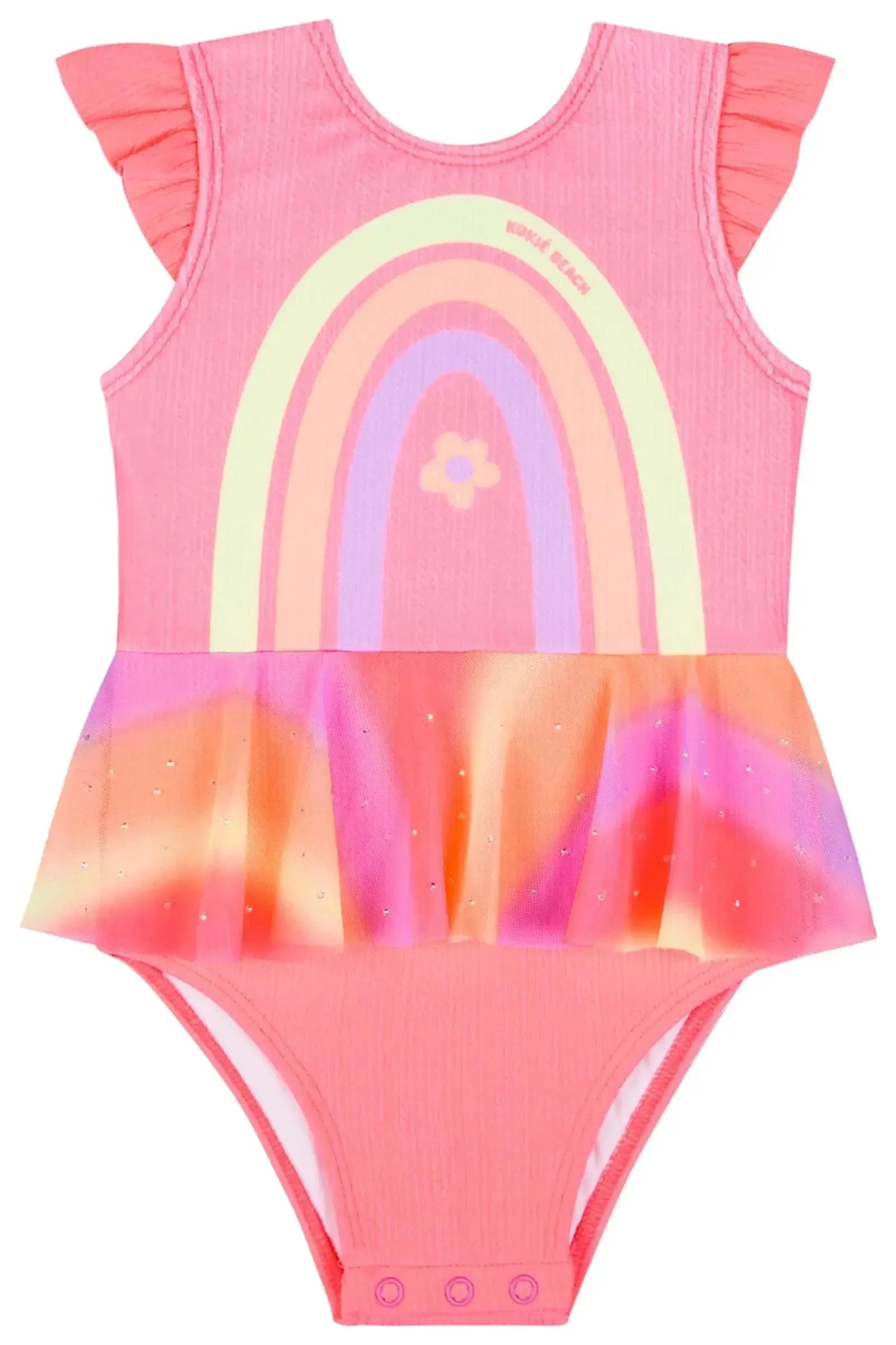 Maiô em Malha Malha com Proteção UV50+ 83710 Kukiê Bebê Menina