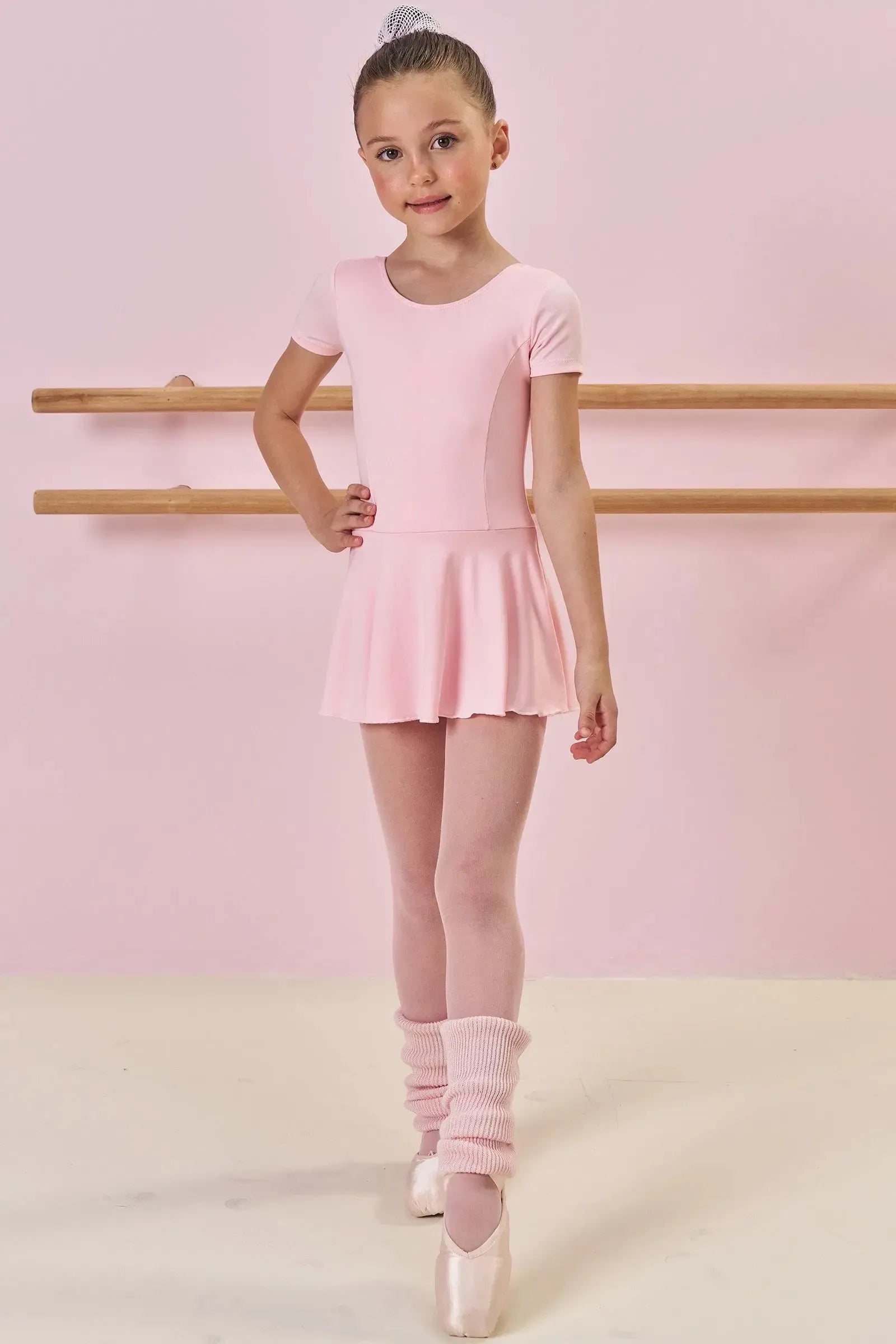 Polaina em Tricot 100% Algodão 85483 Infanti Infantil Menina