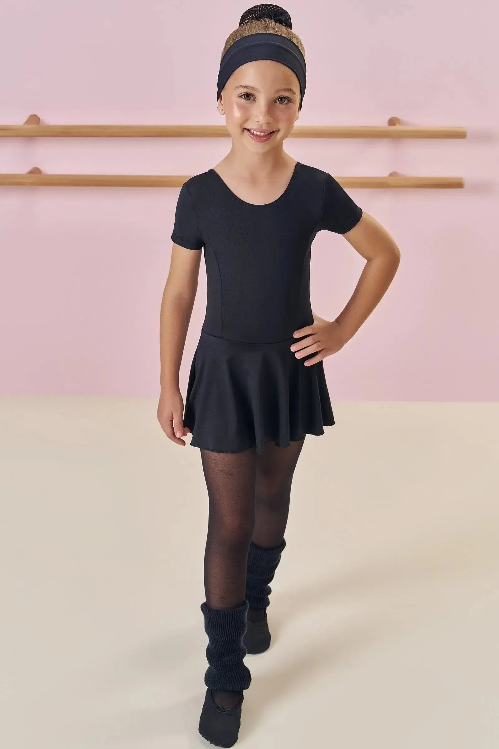 Polaina em Tricot 100% Algodão 85483 Infanti Infantil Menina