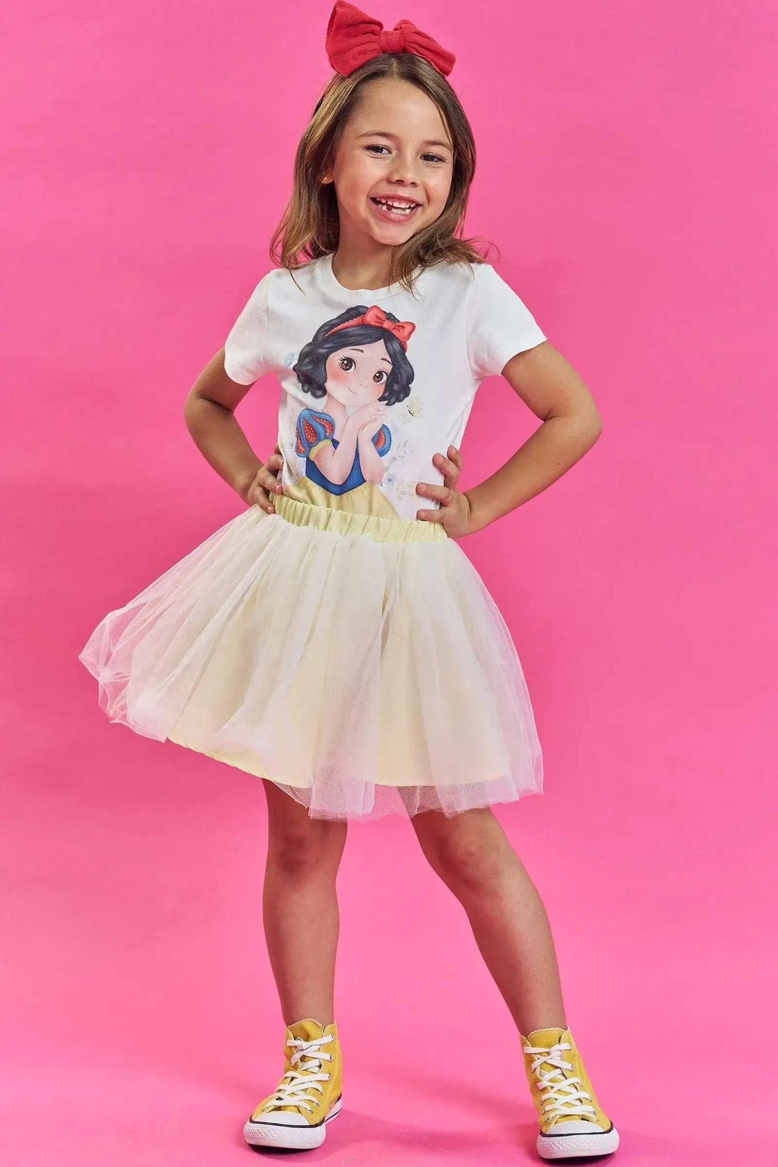 Saia em Tule 86127 Kukiê Infantil Menina