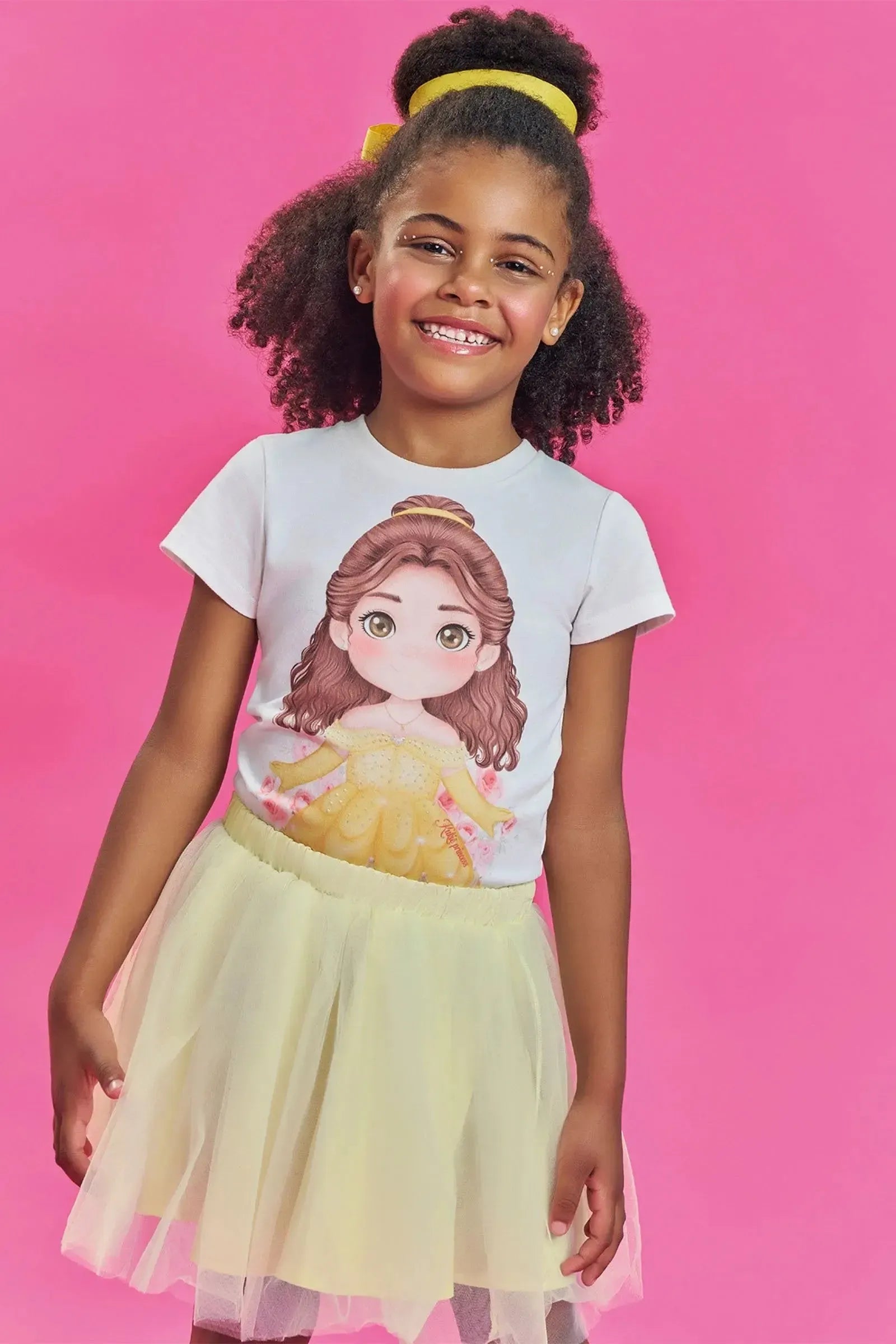 Saia em Tule 86127 Kukiê Infantil Menina