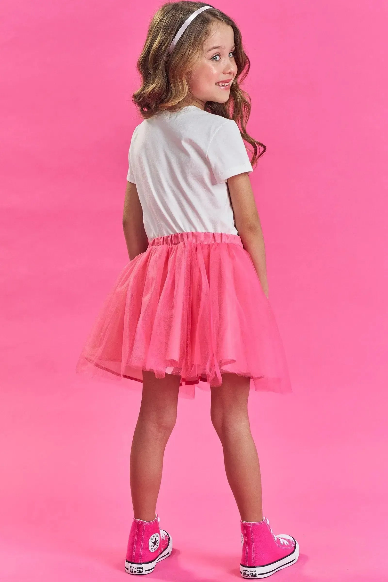 Saia em Tule 86128 Kukiê Infantil Menina