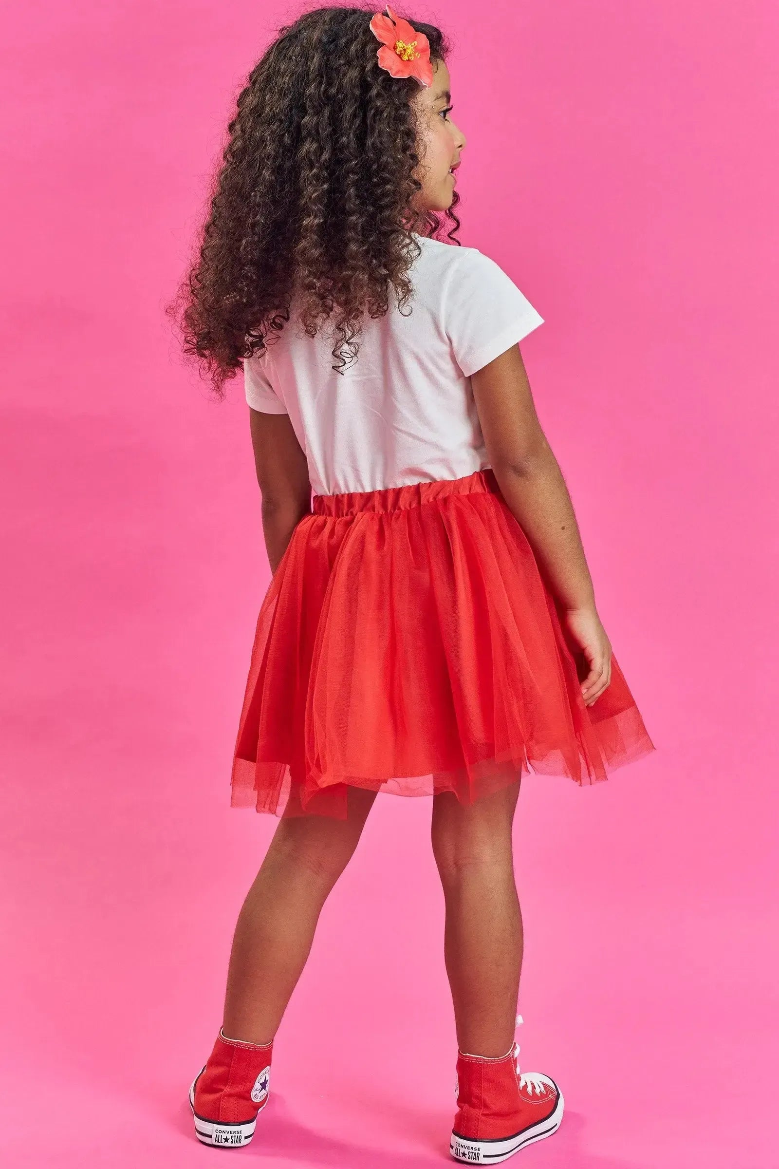 Saia em Tule 86130 Kukiê Infantil Menina