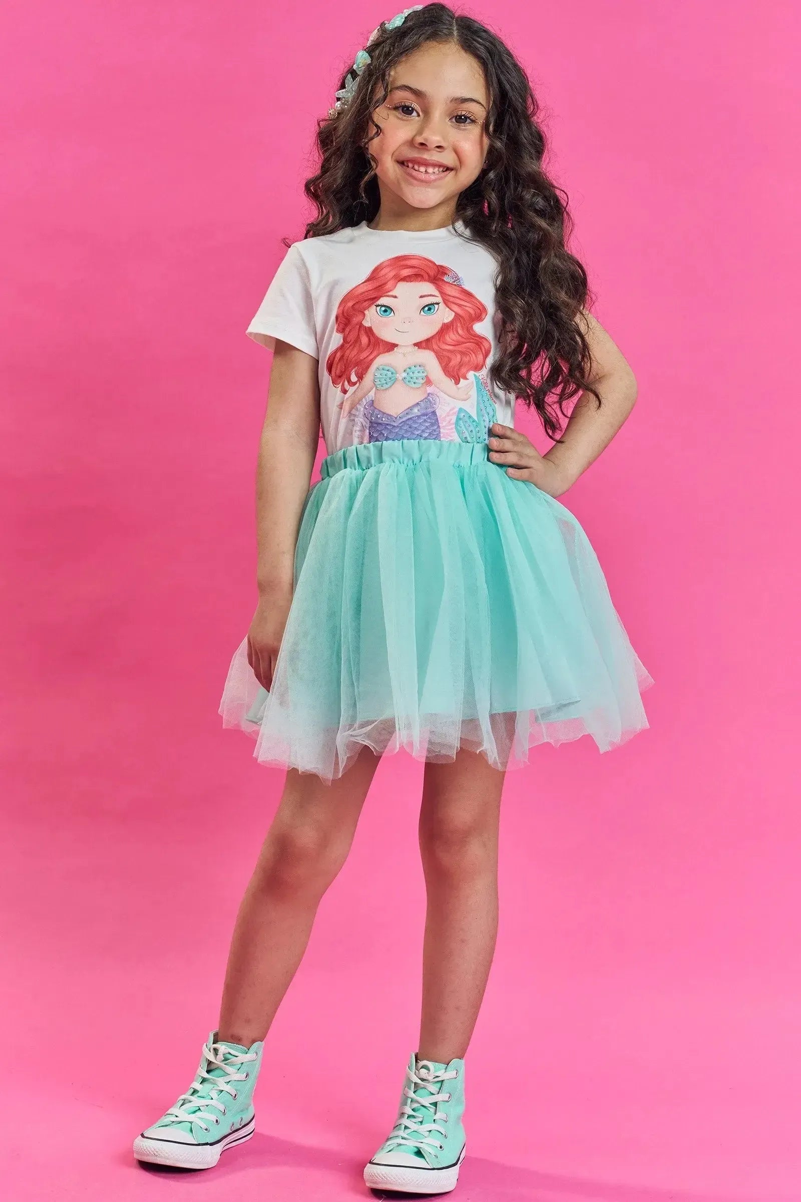 Saia em Tule 86134 Kukiê Infantil Menina