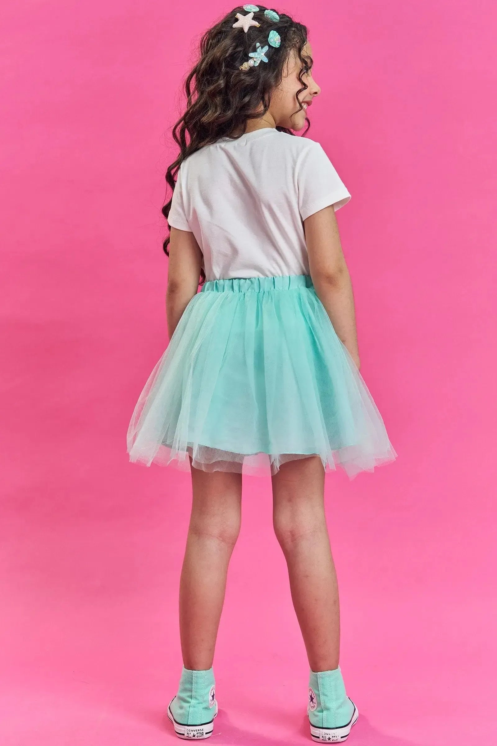 Saia em Tule 86134 Kukiê Infantil Menina