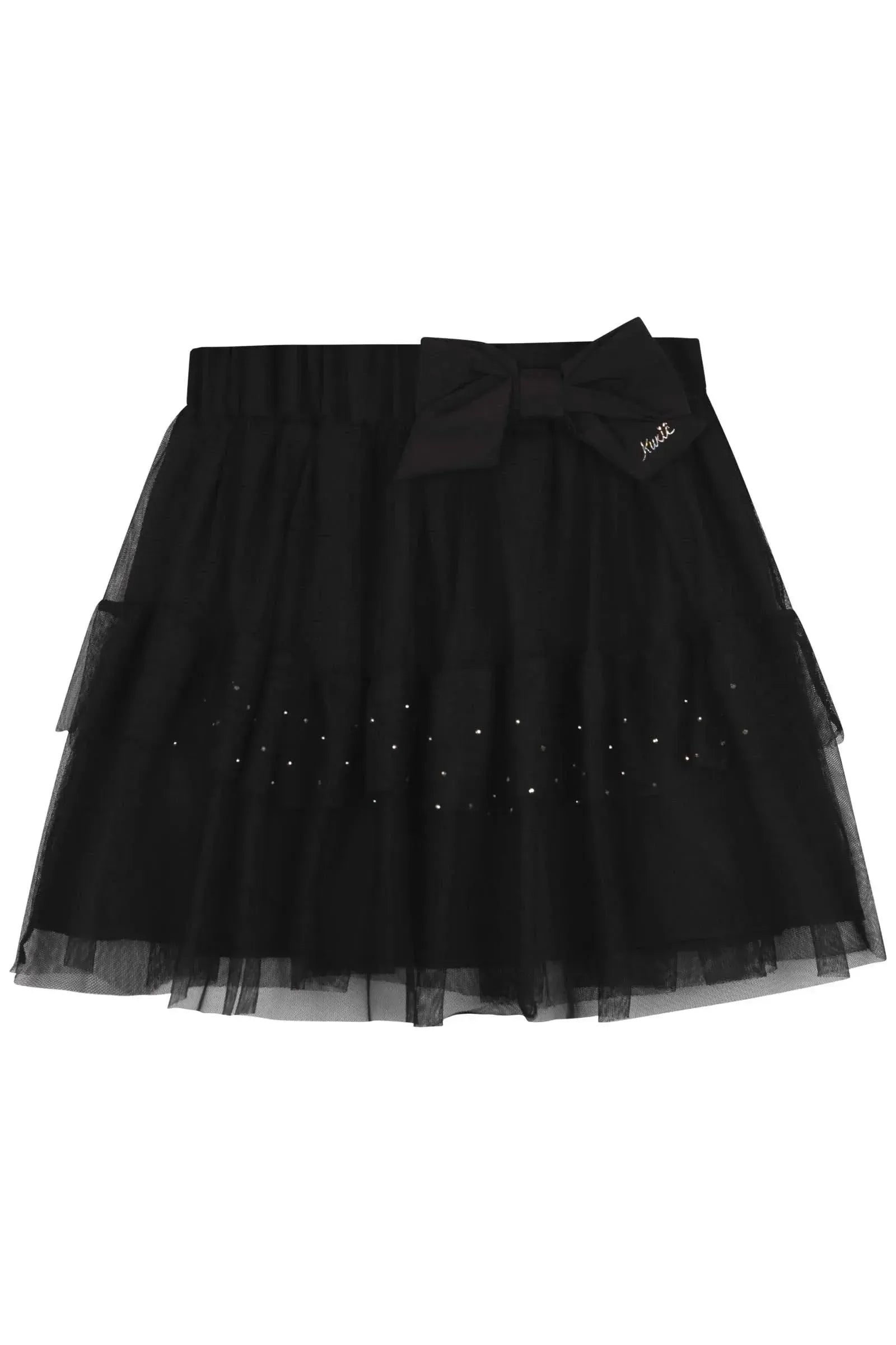 Saia em Tule com Elastano (com Shorts Embutido) 83419 Kukiê Infantil Menina
